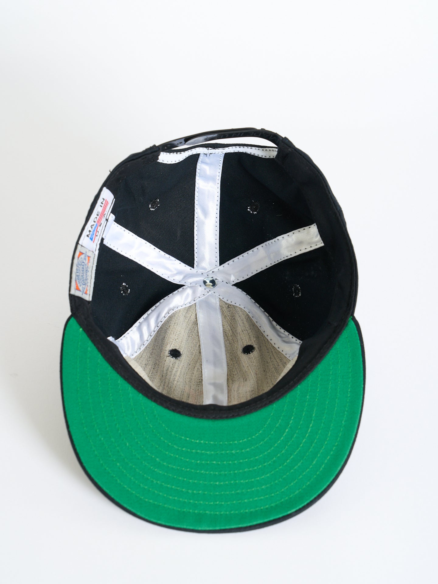 NNY x Ebbets Field Flannels - Queens Snapback - Black - Cotton