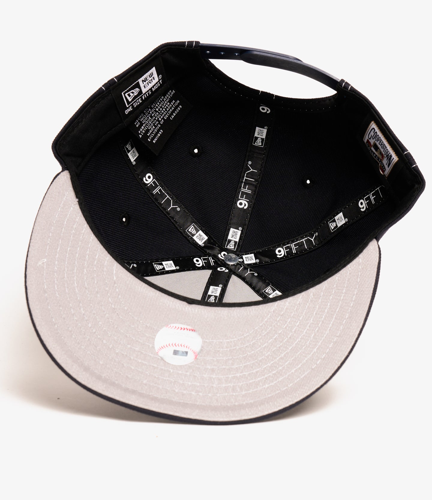NNY Special -  Yankees - New Era Retro Crown 9Fifty Snapback- Navy / White Stitch