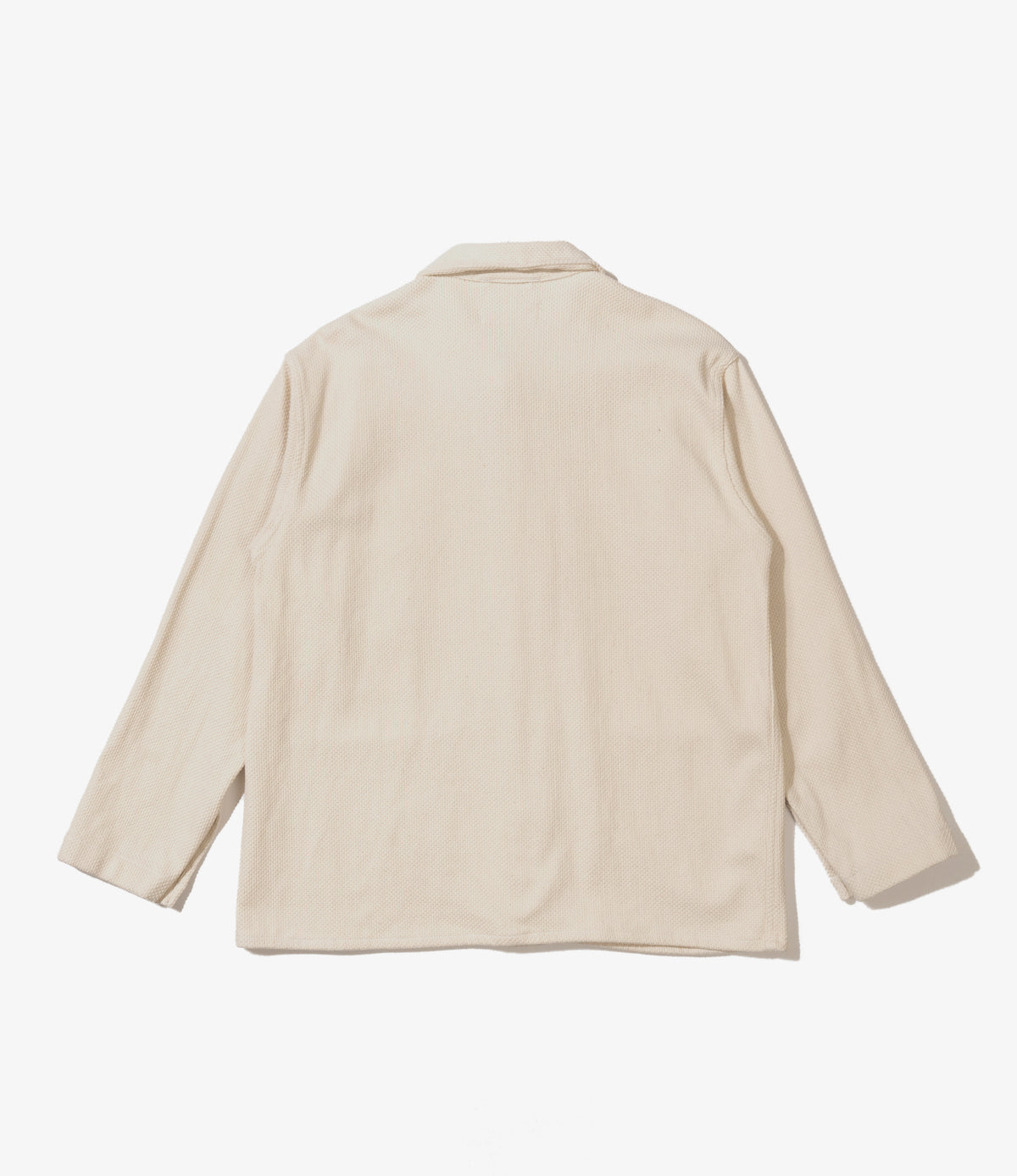 Utility Jacket Natural Cotton Heavy Basketweave Nepenthes New York