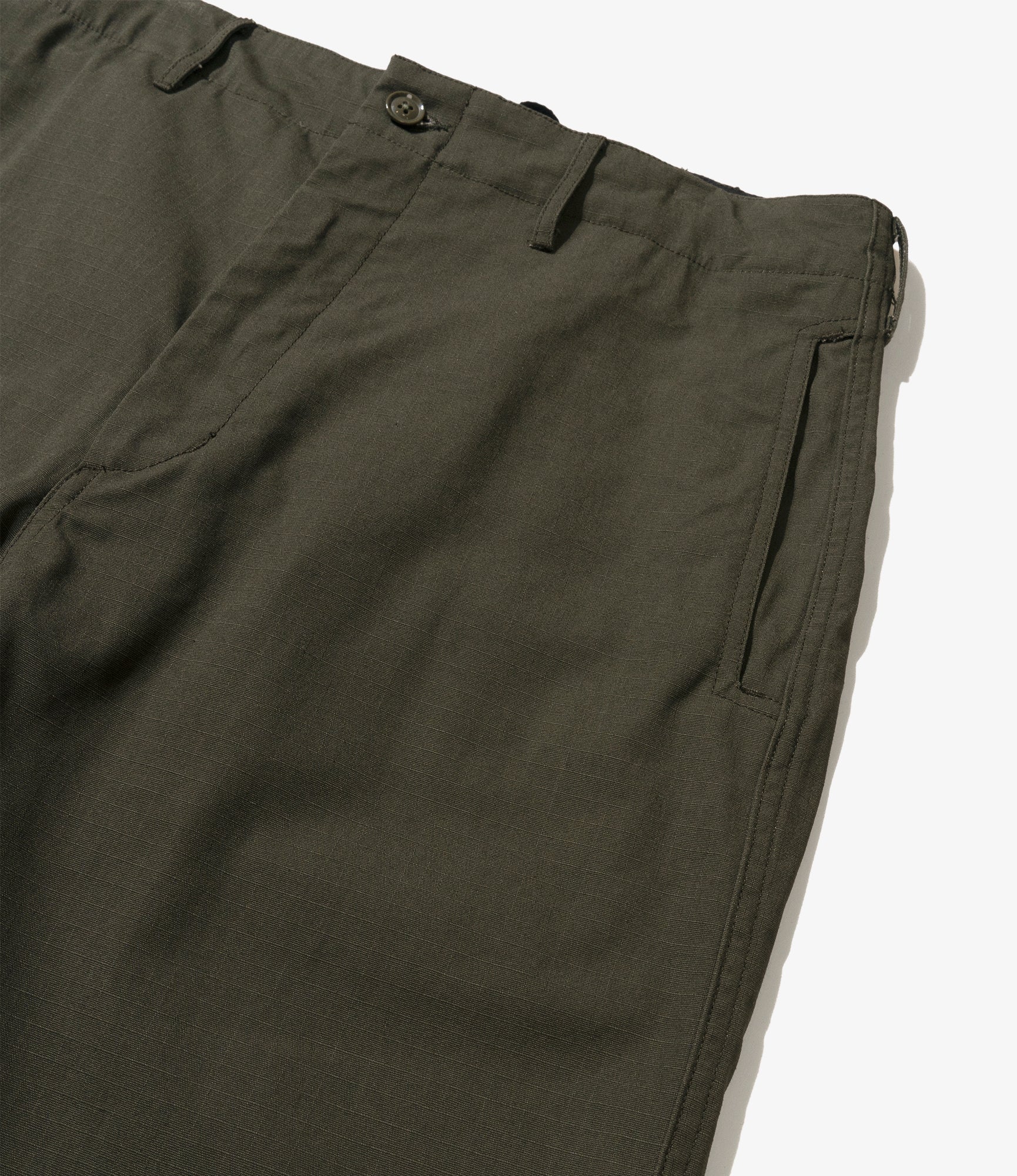 Utility Pant - Olive Heavyweight Cotton Ripstop