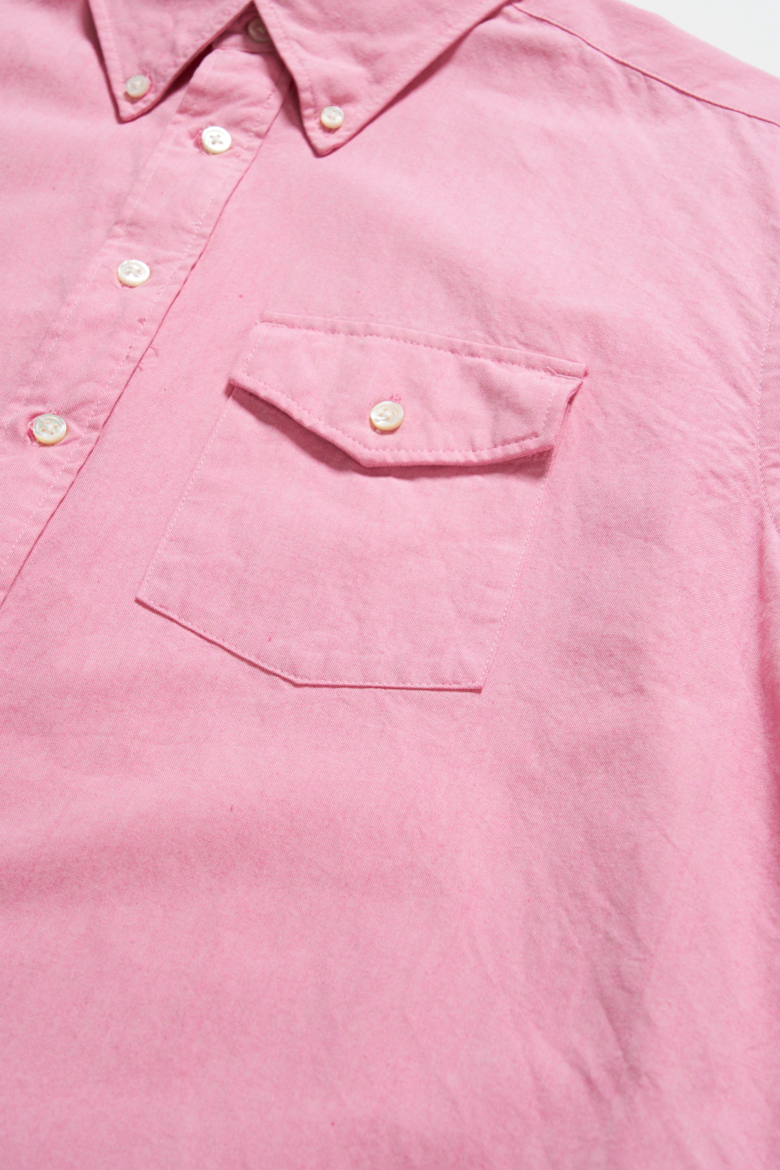 Ivy BD Shirt - Pink Cotton Iridescent