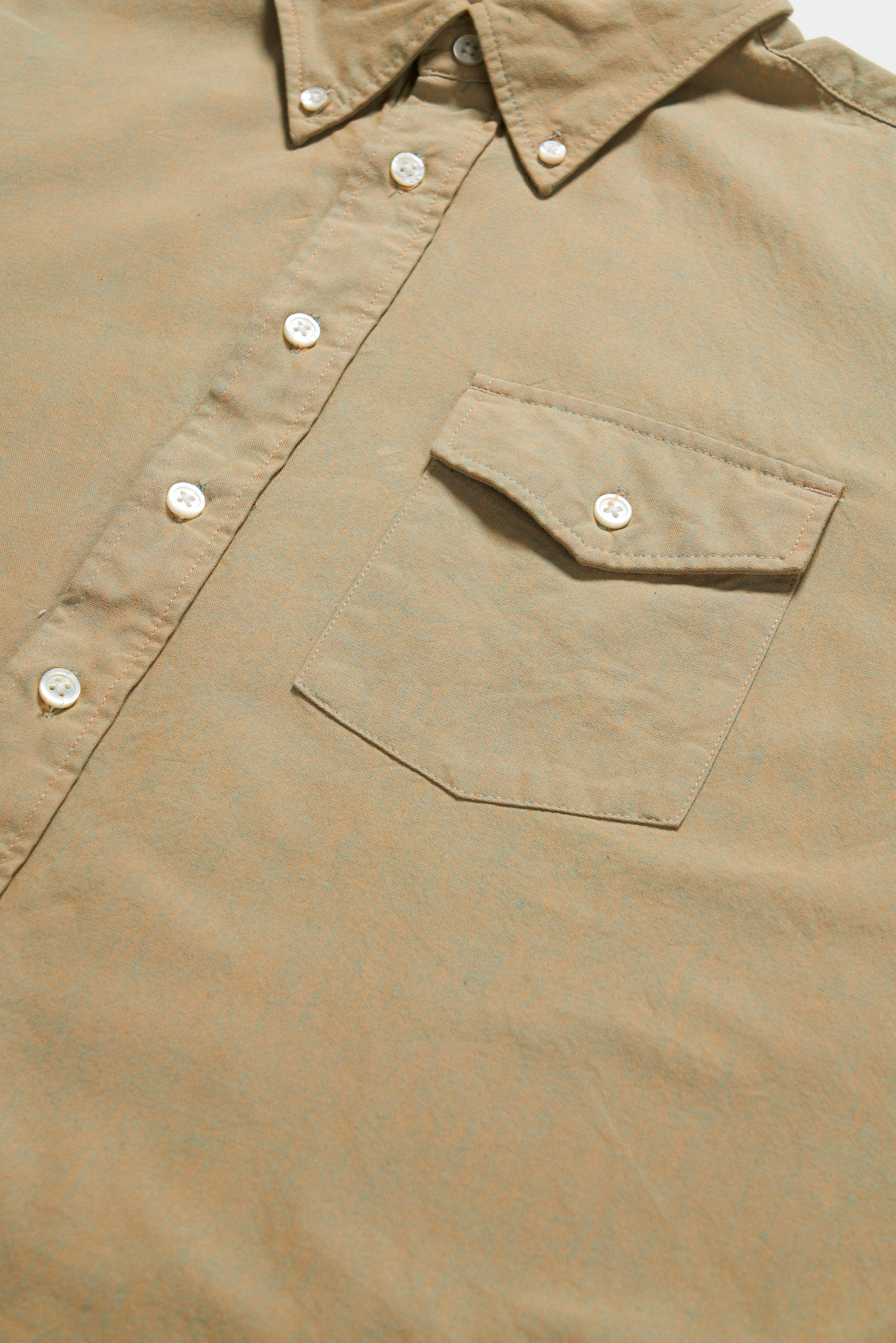 Ivy BD Shirt - Khaki Cotton Iridescent