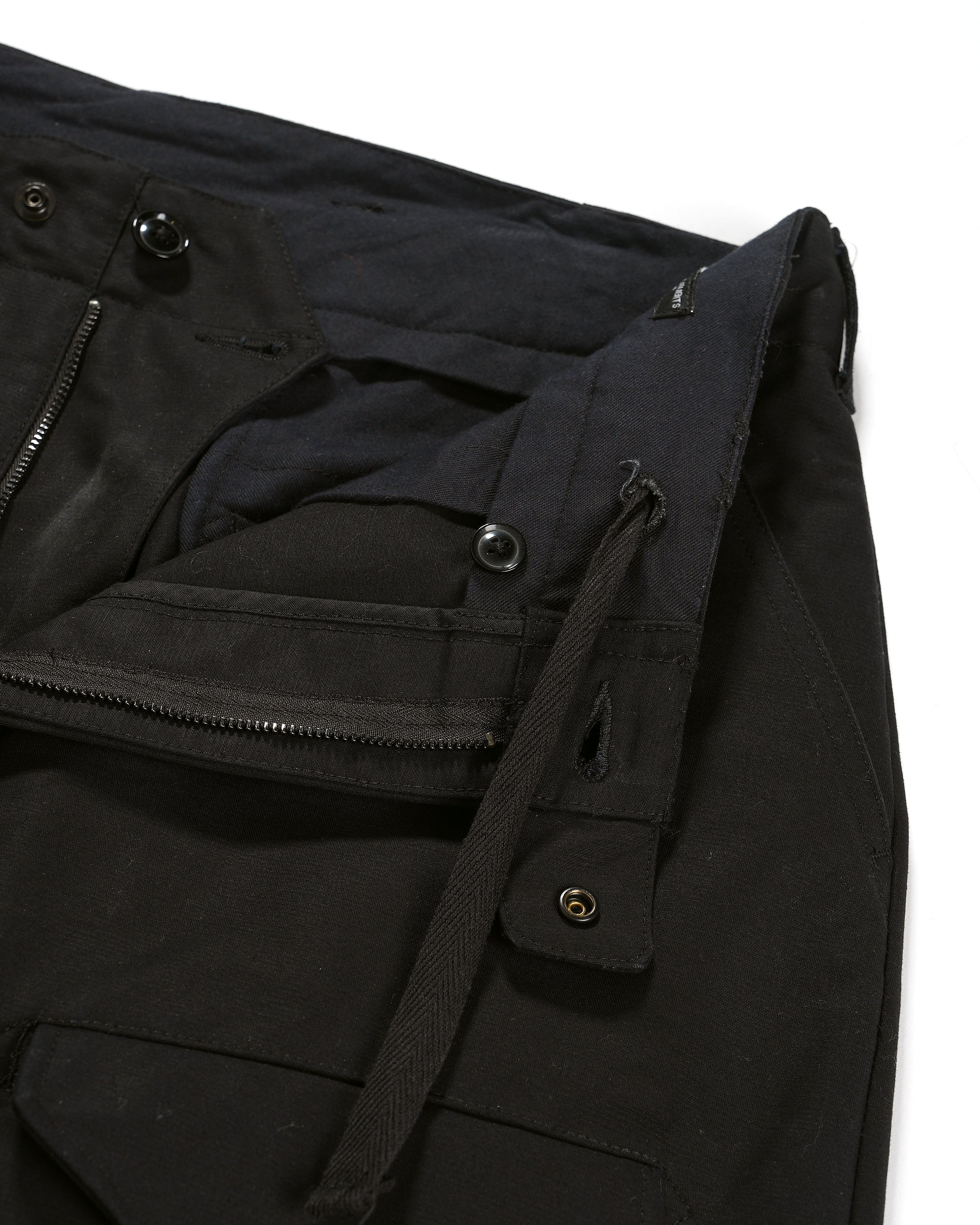 Airborne Pant - Black Cotton Double Cloth