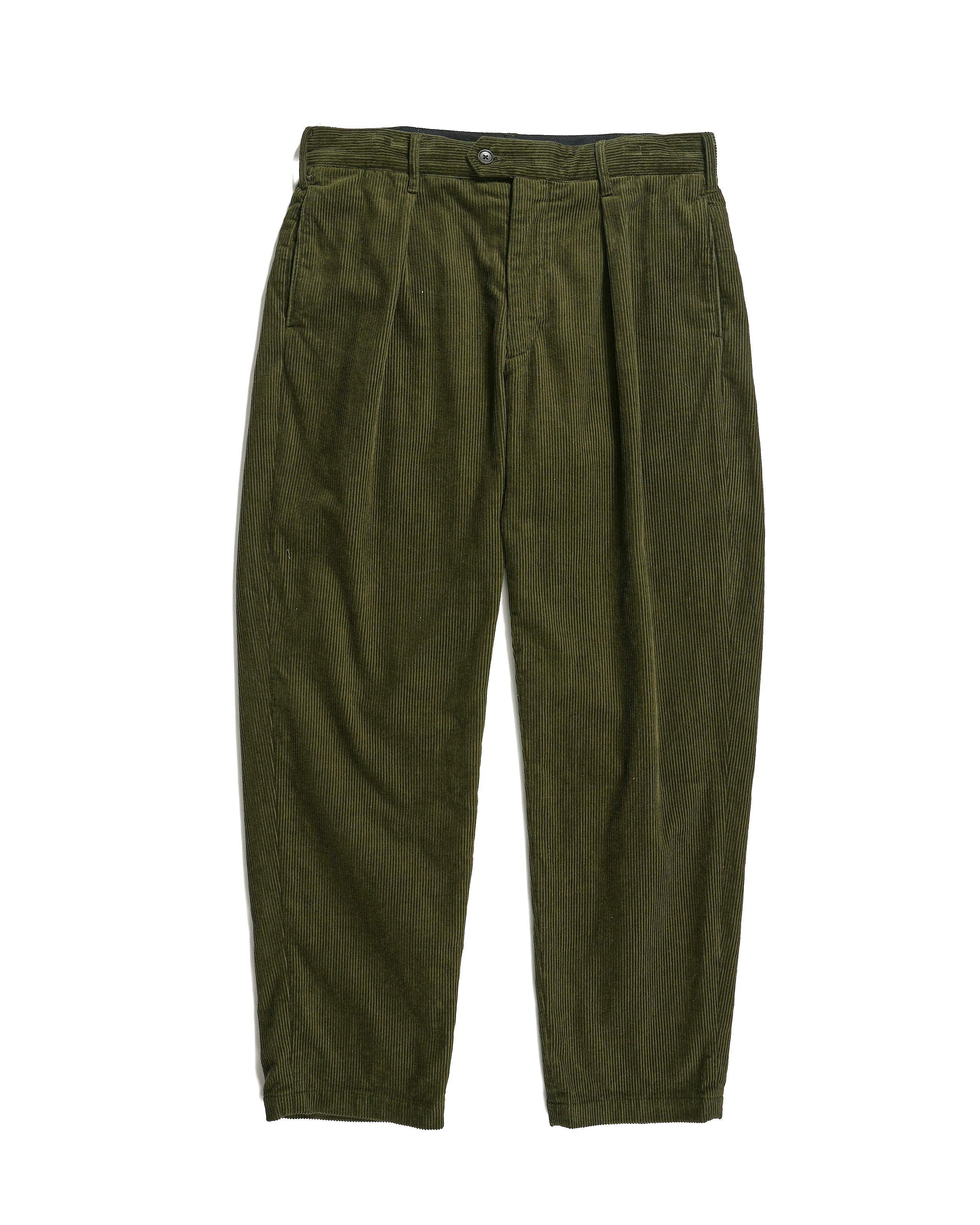 Carlyle Pant - Olive Cotton 8W Corduroy