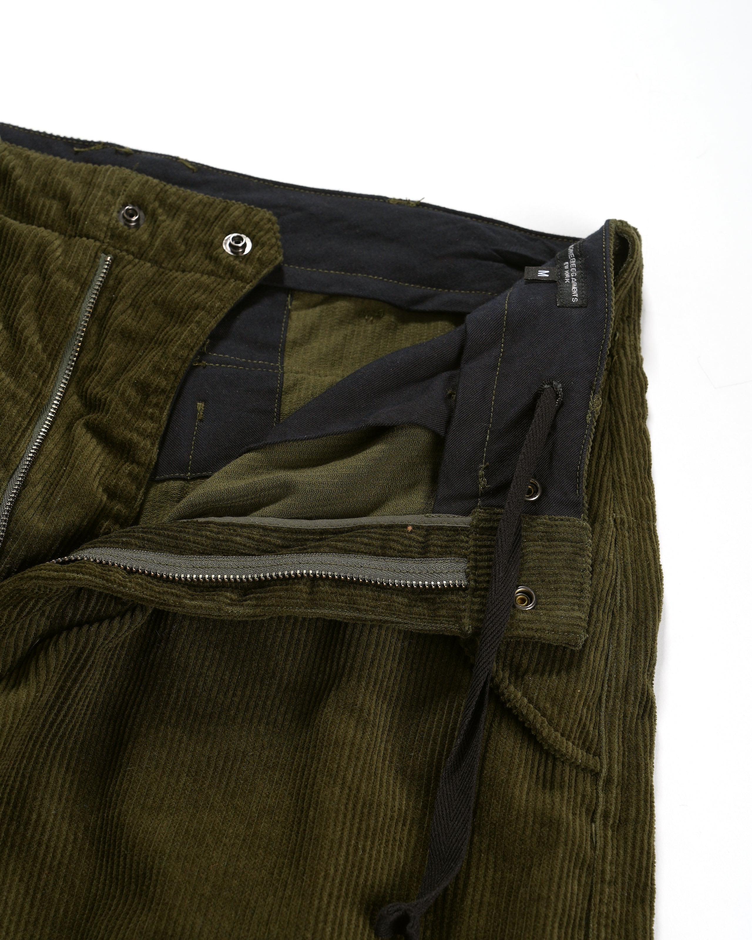 Over Pant - Olive Cotton 8W Corduroy