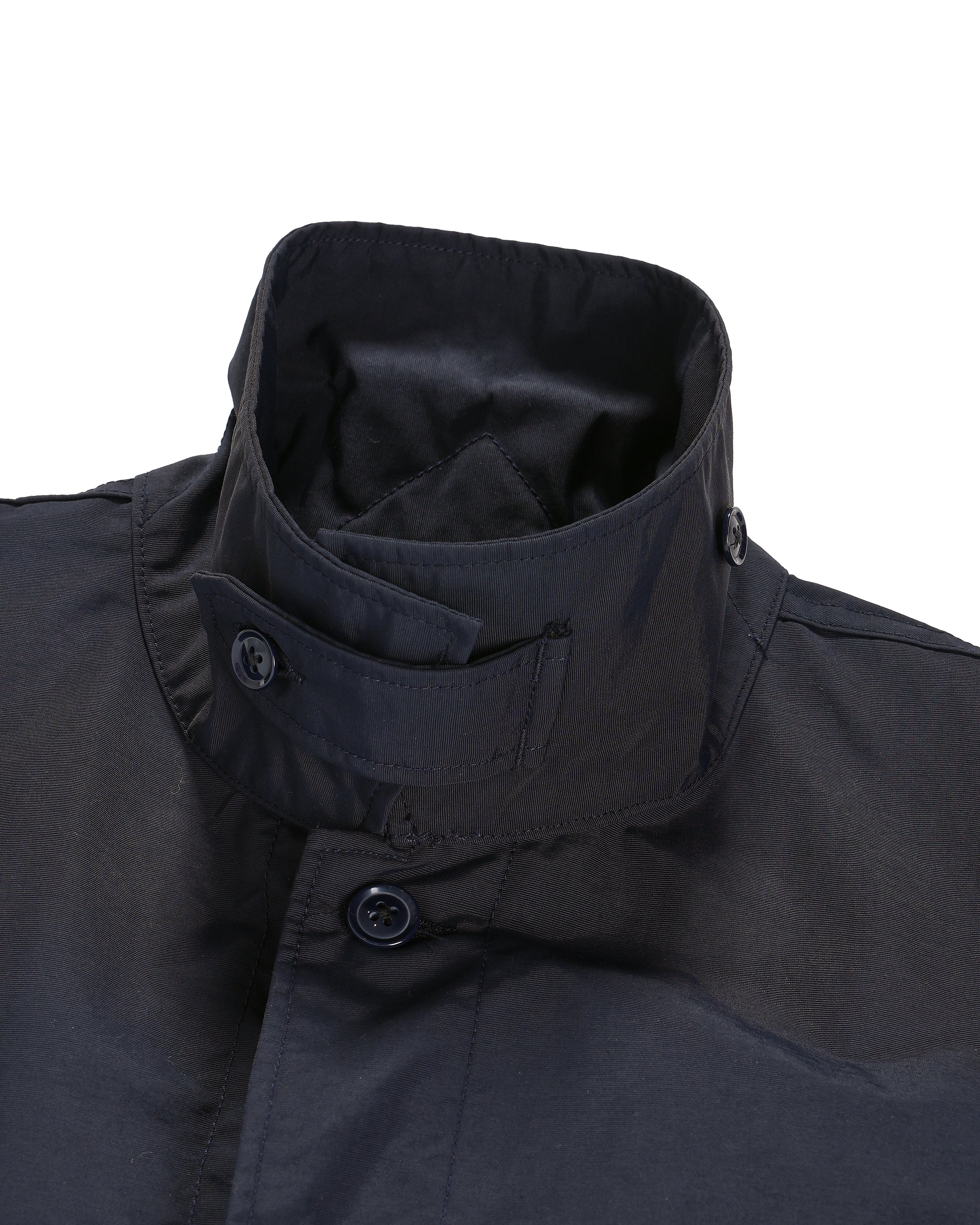 Suffolk Shirt Jacket - Dk. Navy Nylon Poplin