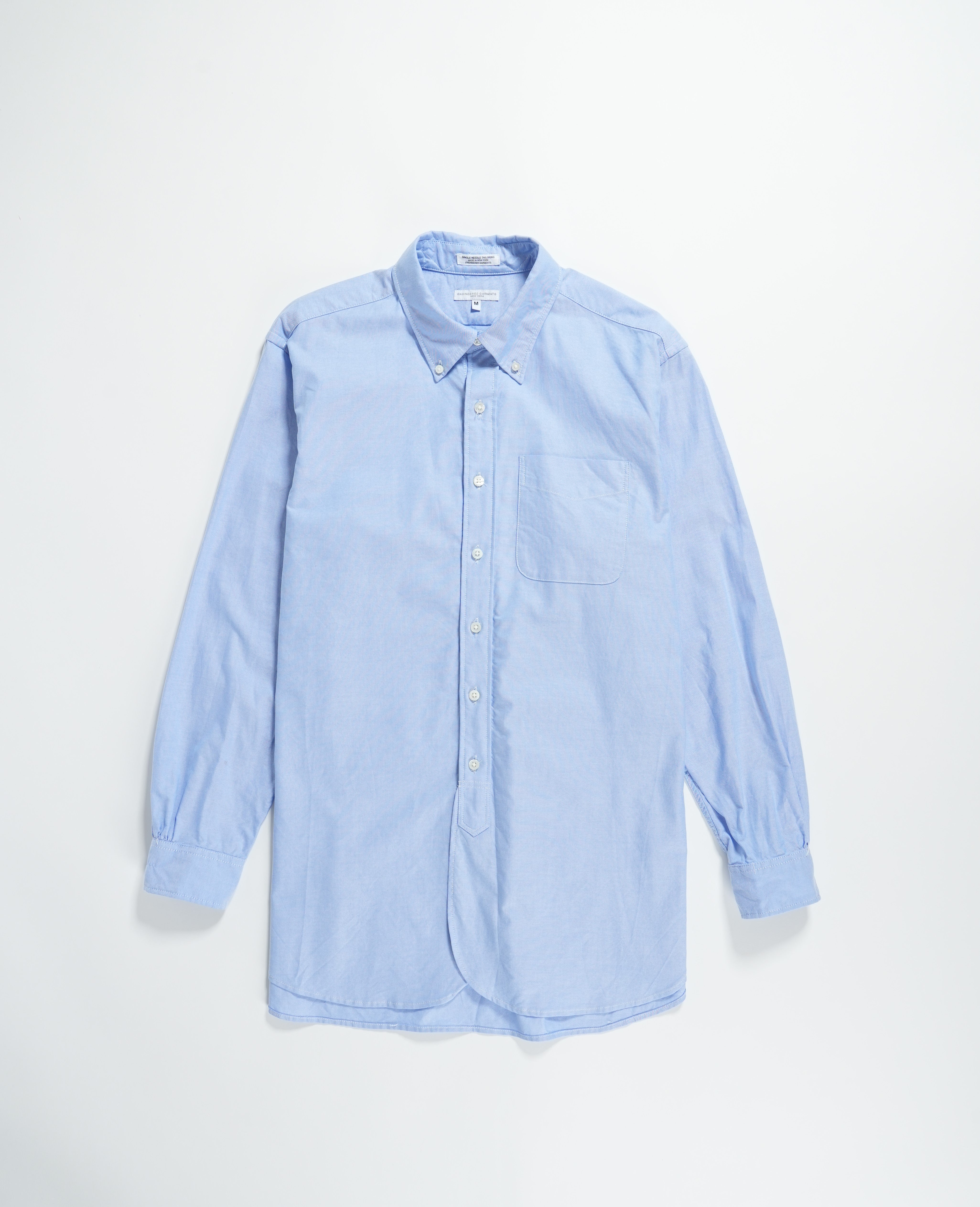19 Century BD Shirt - Blue Cotton Oxford