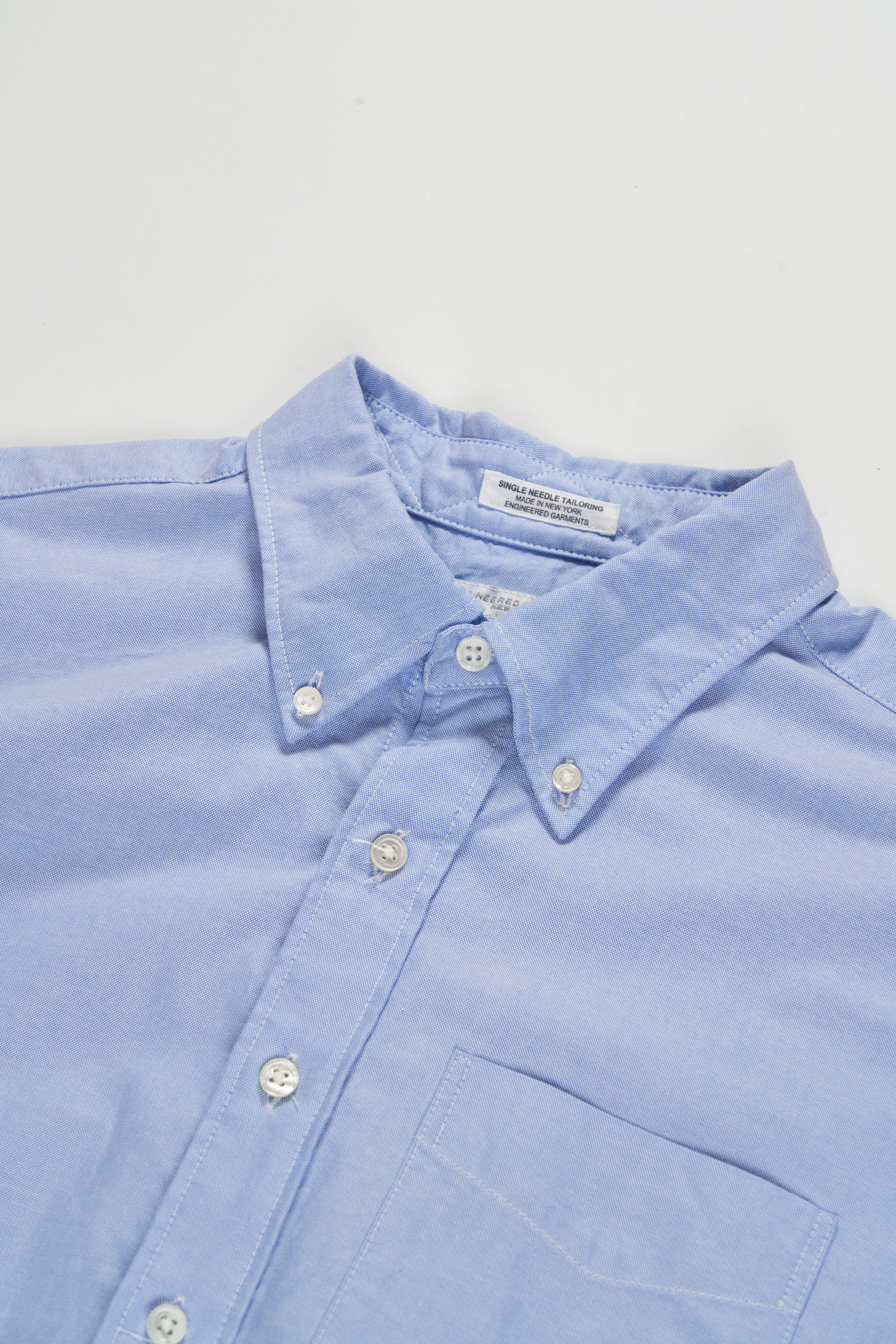 19 Century BD Shirt - Blue Cotton Oxford