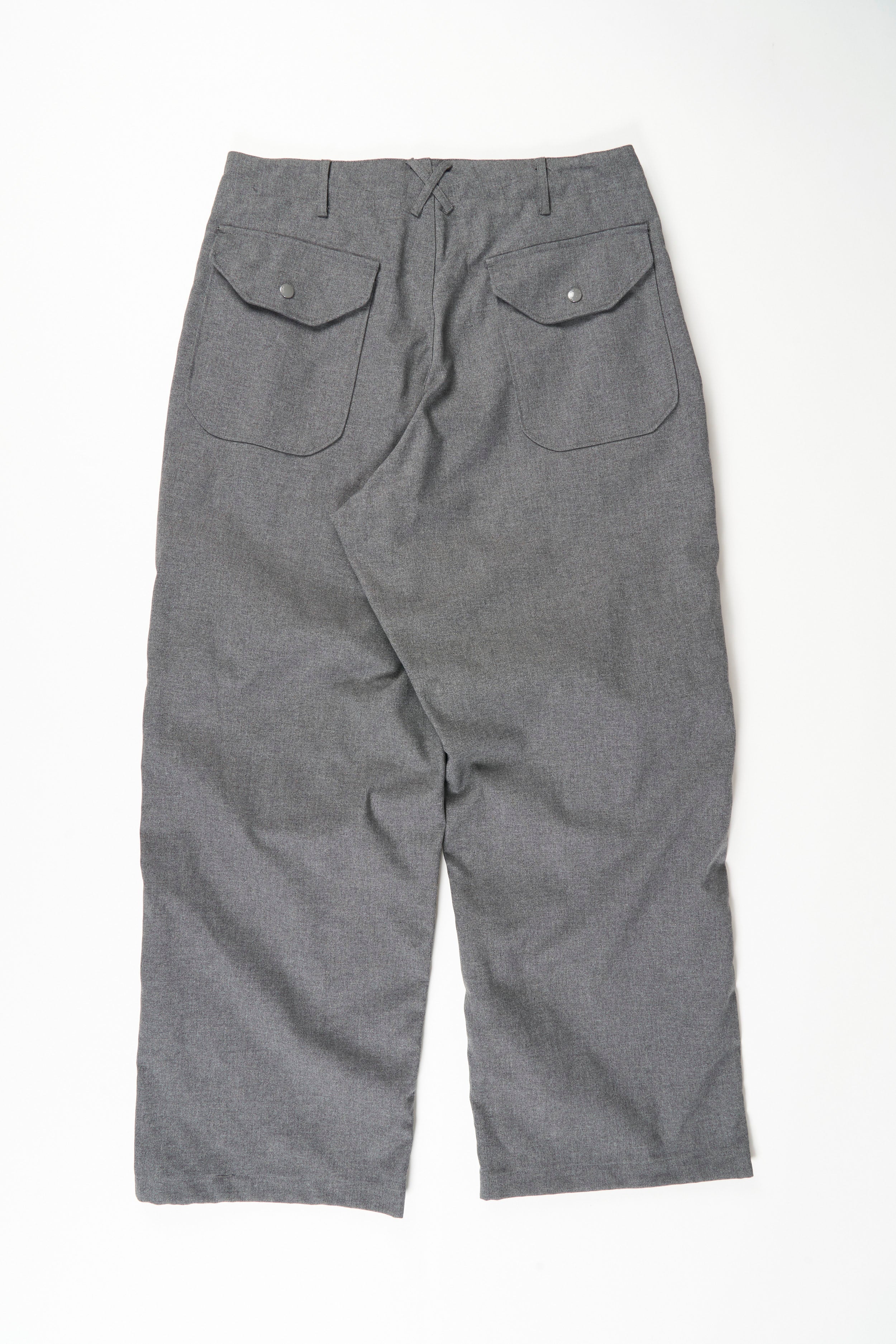 Over Pant - Grey PC Hopsack