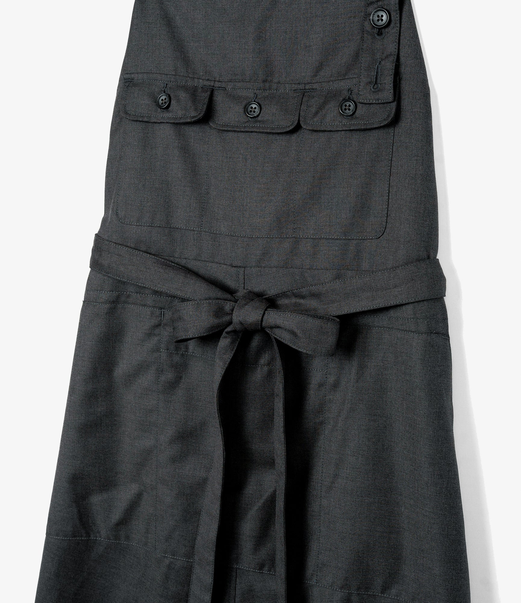 Craft Dress - Charcoal Gabardine