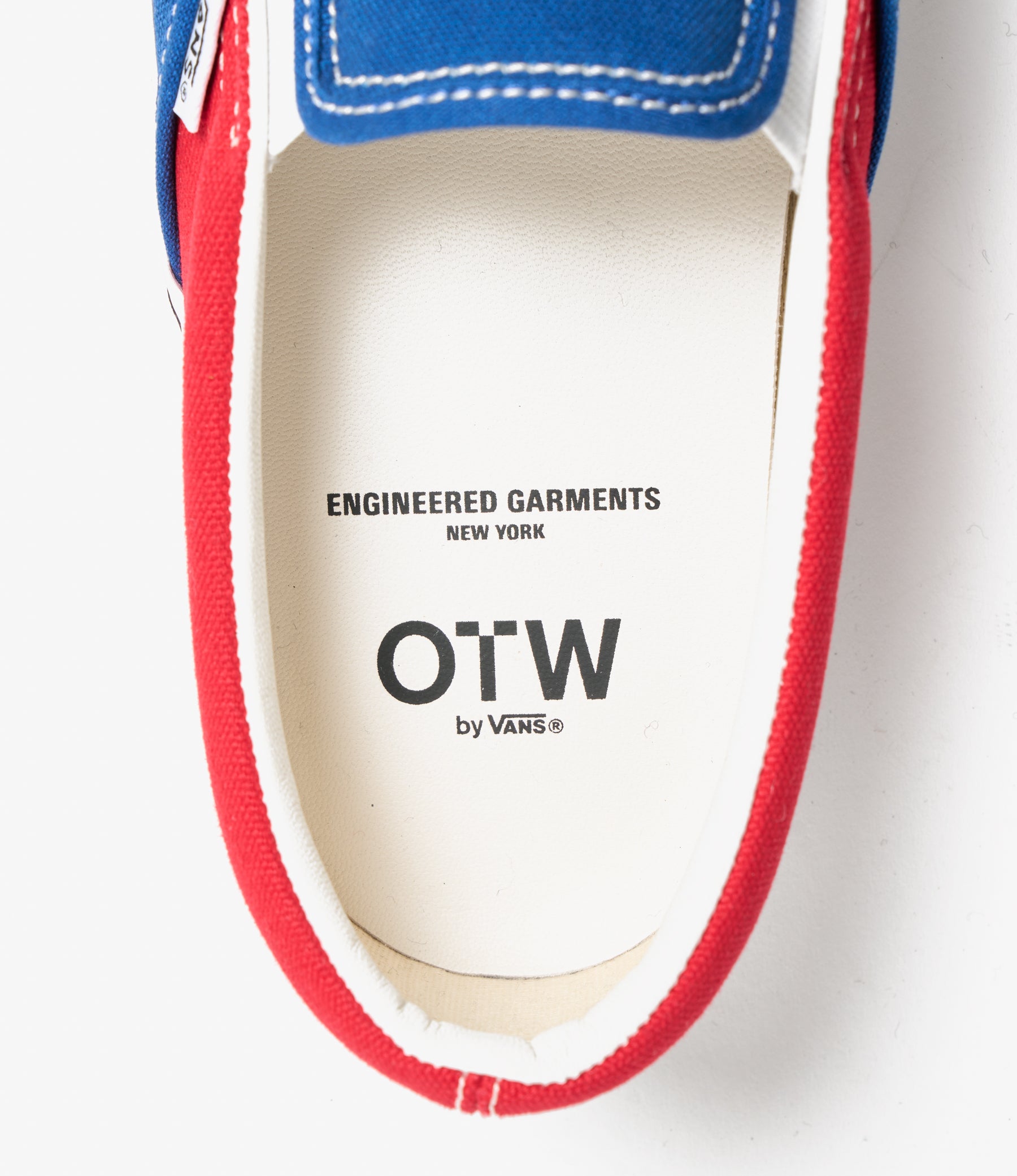 靴 OTW CLASSIC 98 28cm ENGINEERED GARMENTS Vans x Engineered Garments OTW Classic Slip-On 98 Black/Blue
