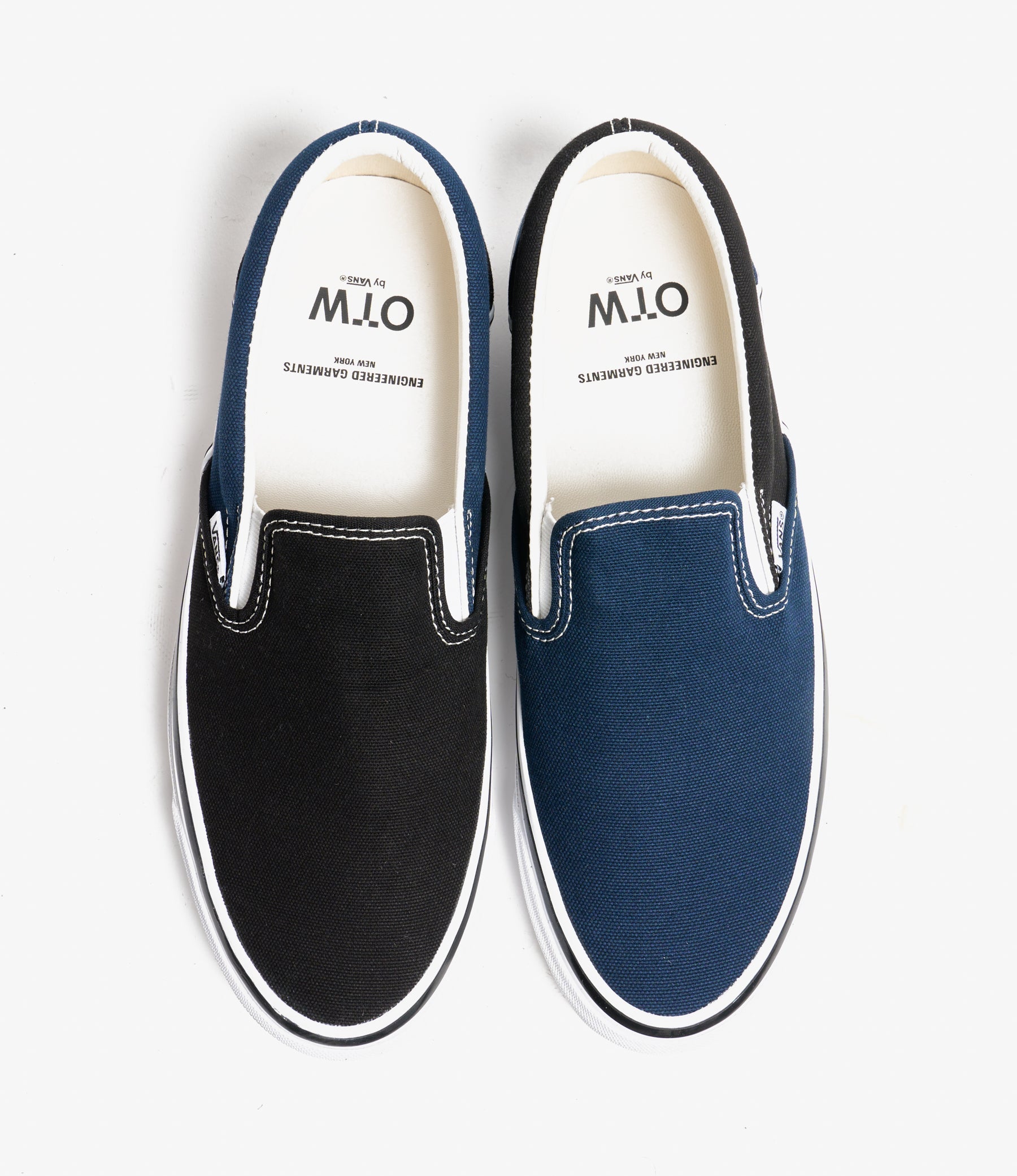 エンジニアドガーメンツ OTW VANS CLASSIC SLIP-ON 98 Engineered Garments x Vans - OTW Classic Slip-On 98 - Black