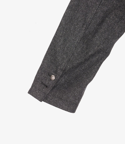 Nepenthes Special - Ivy Blazer - Charcoal Poly Wool Printed 