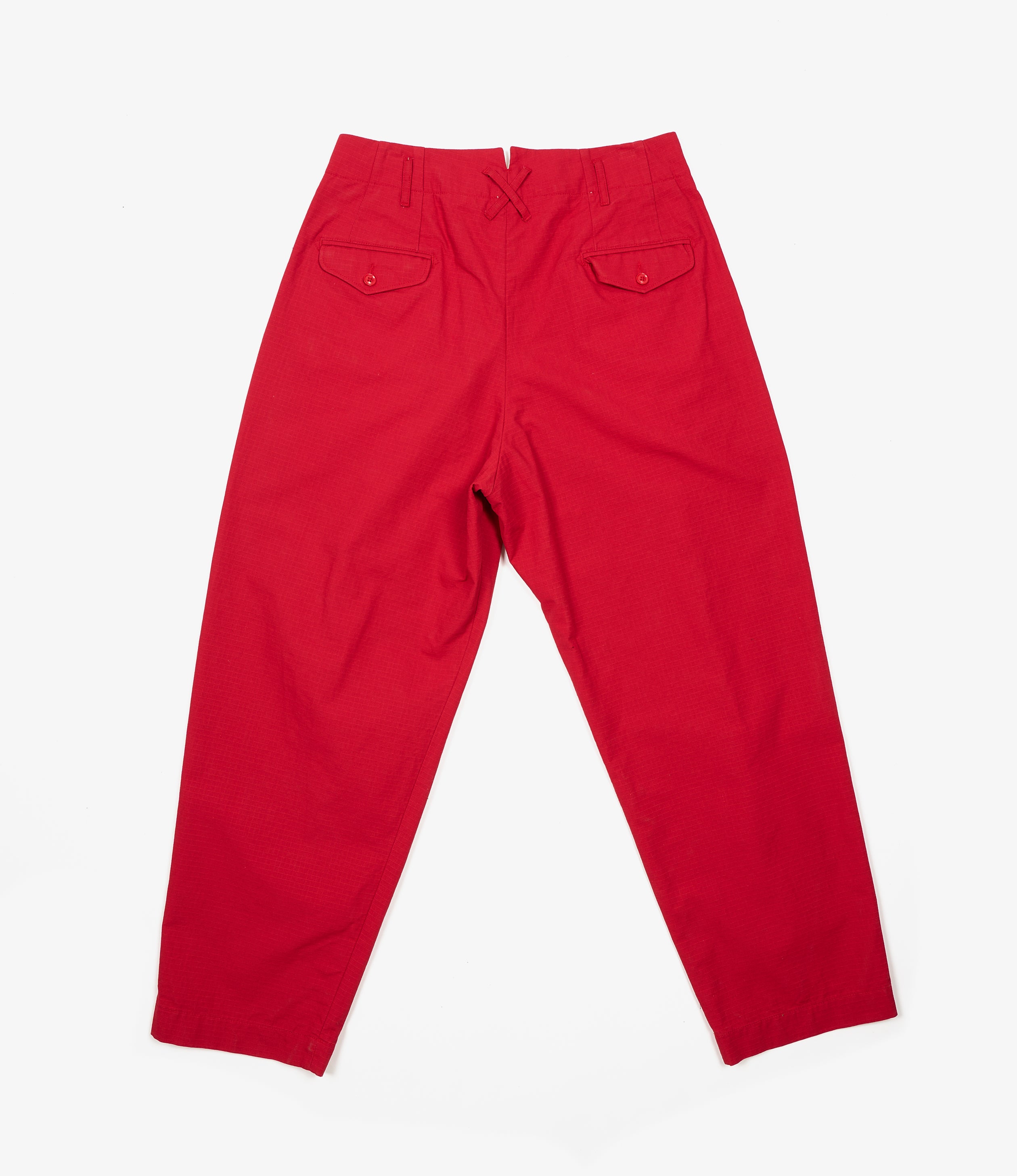 Nepenthes Special - Bontan Pant - Red Cotton Ripstop