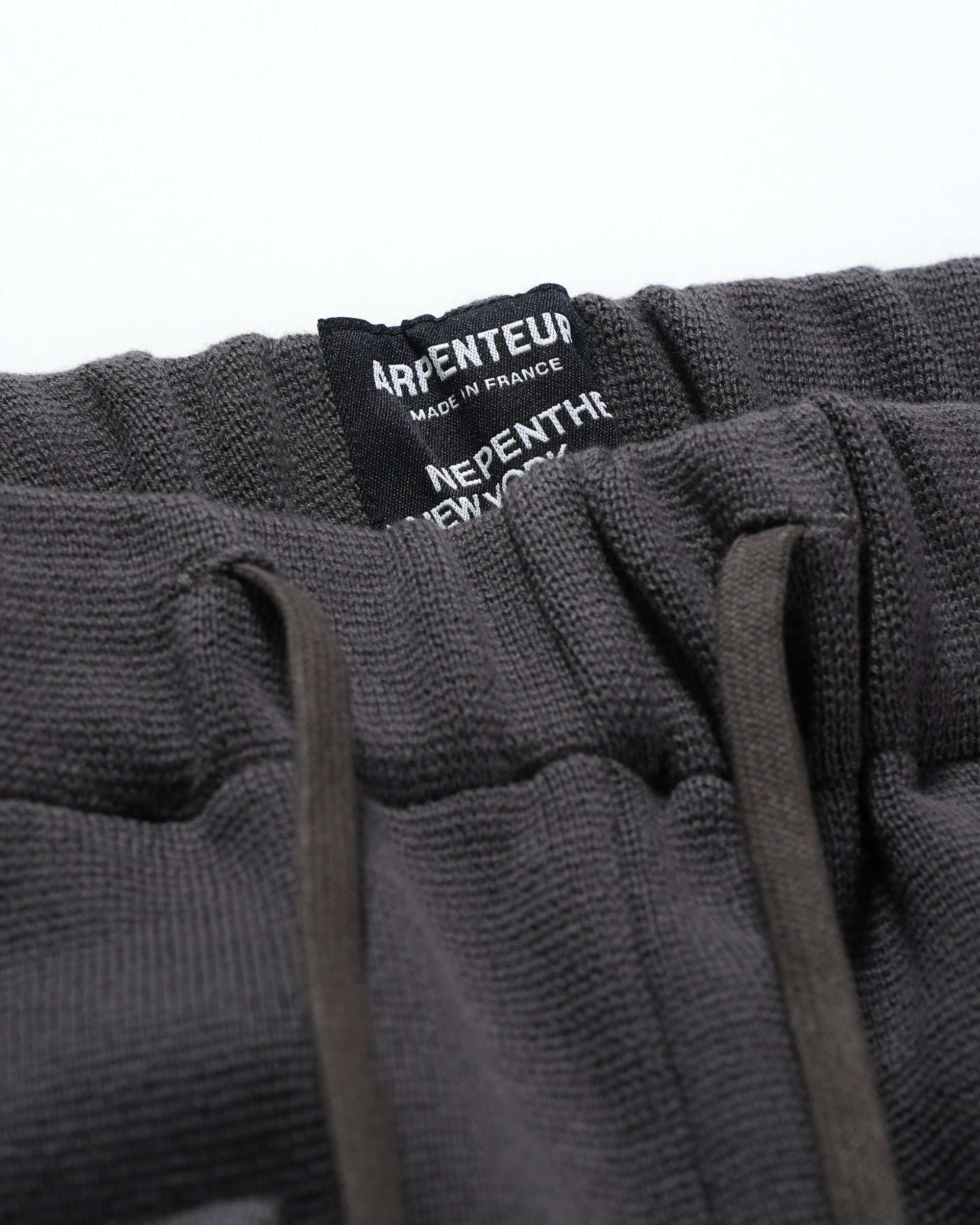 NNY x Arpenteur Utility Knit Pants - Combed Cotton Milano - Taupe