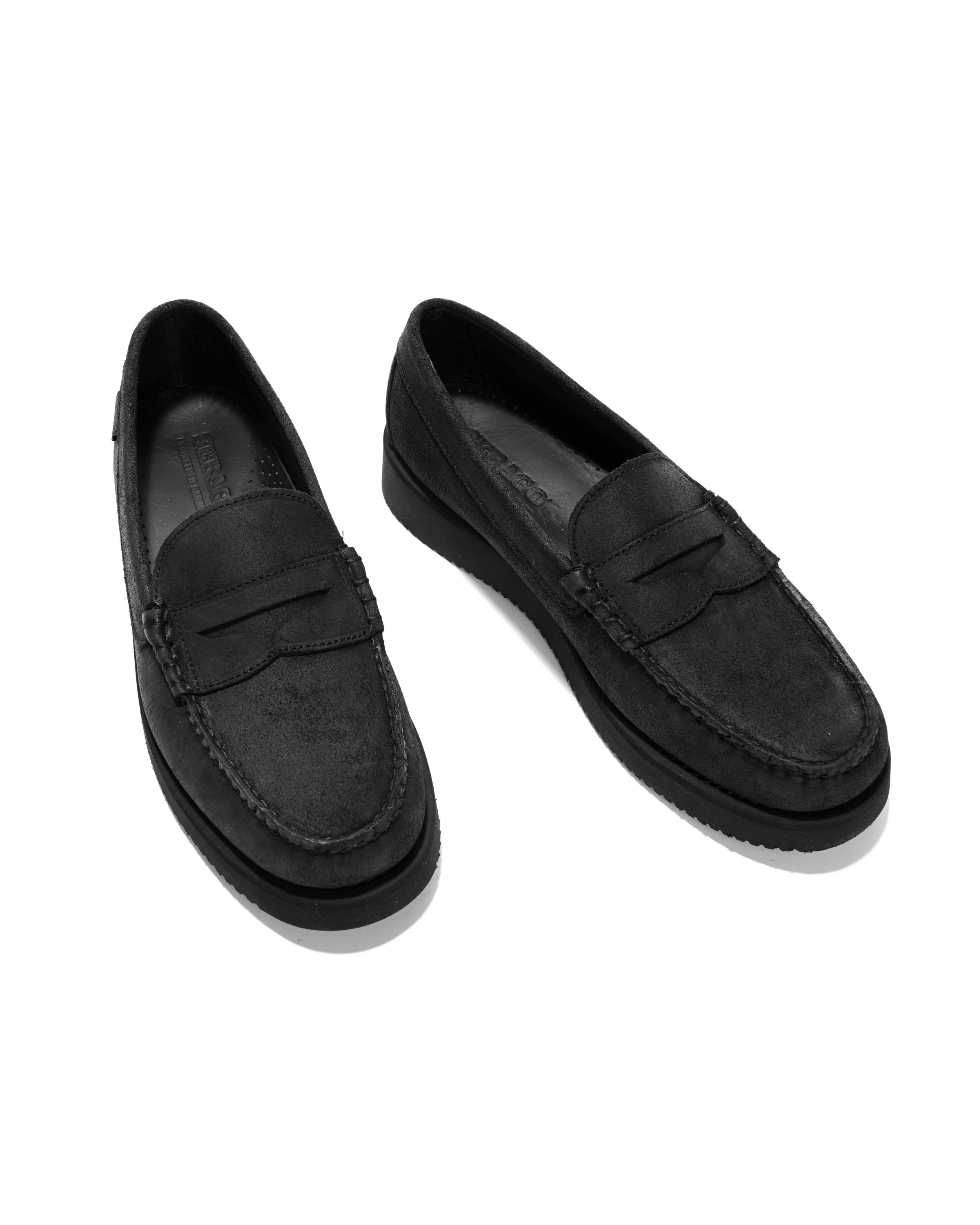 Loafer - Suede - Black