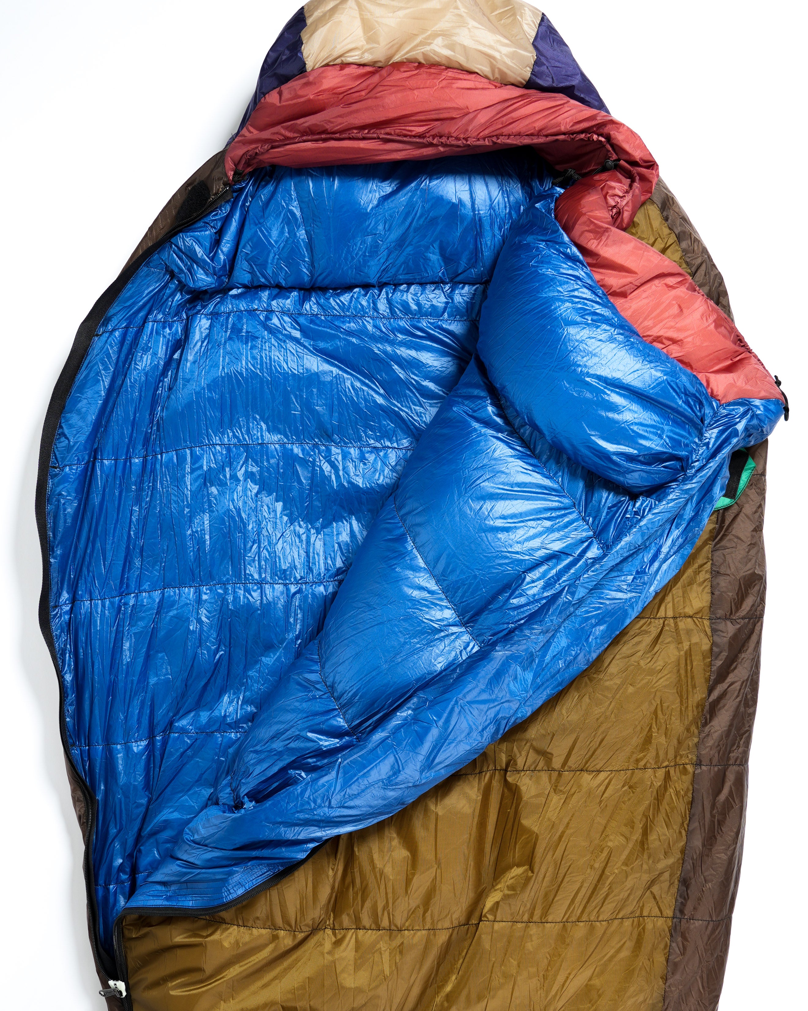 Engineered Garments x Nanga Aurora Light Sleeping Bag - Multi Color - Aurora Lt.