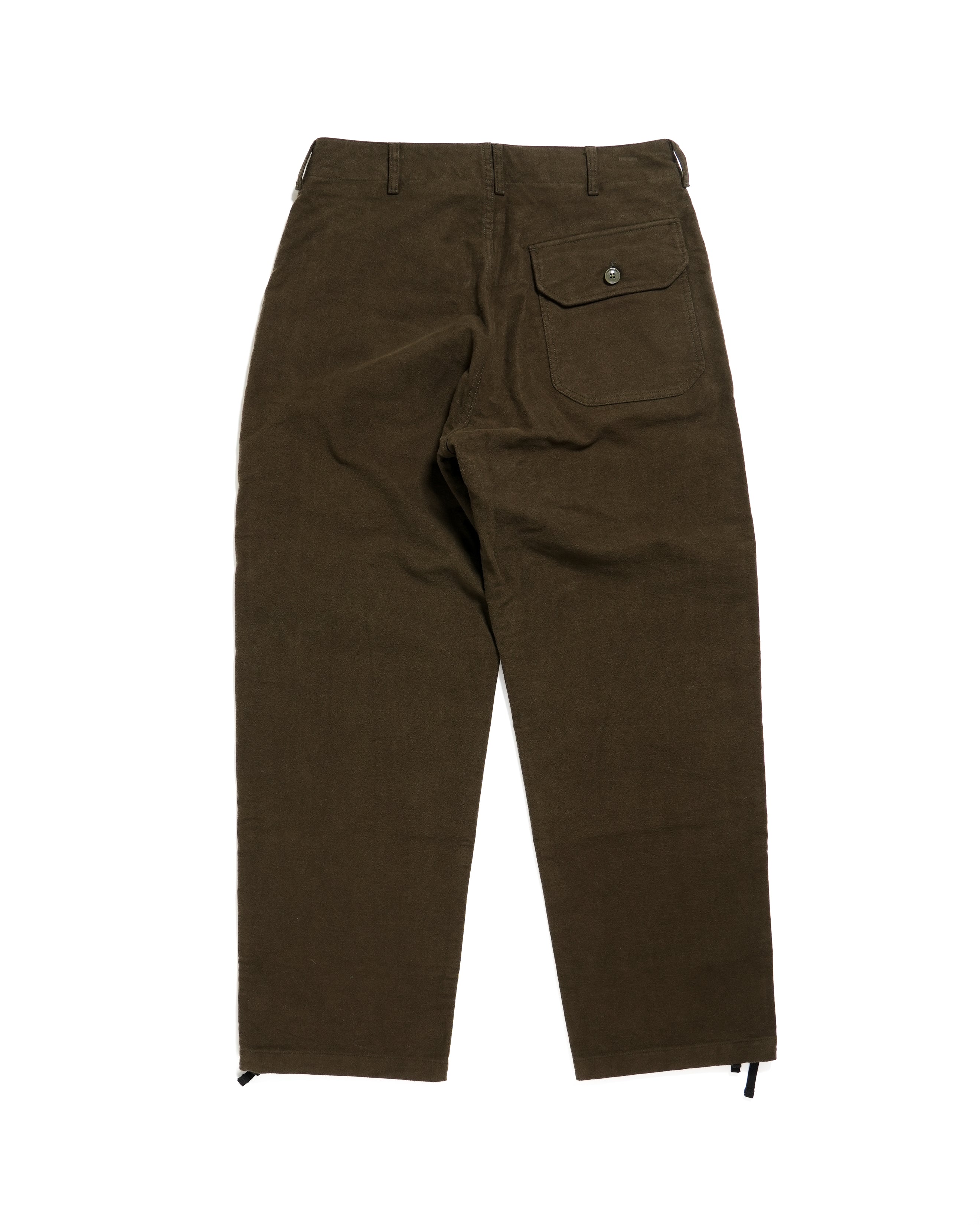 Deck Pant - Olive Cotton Moleskin - NNY SP