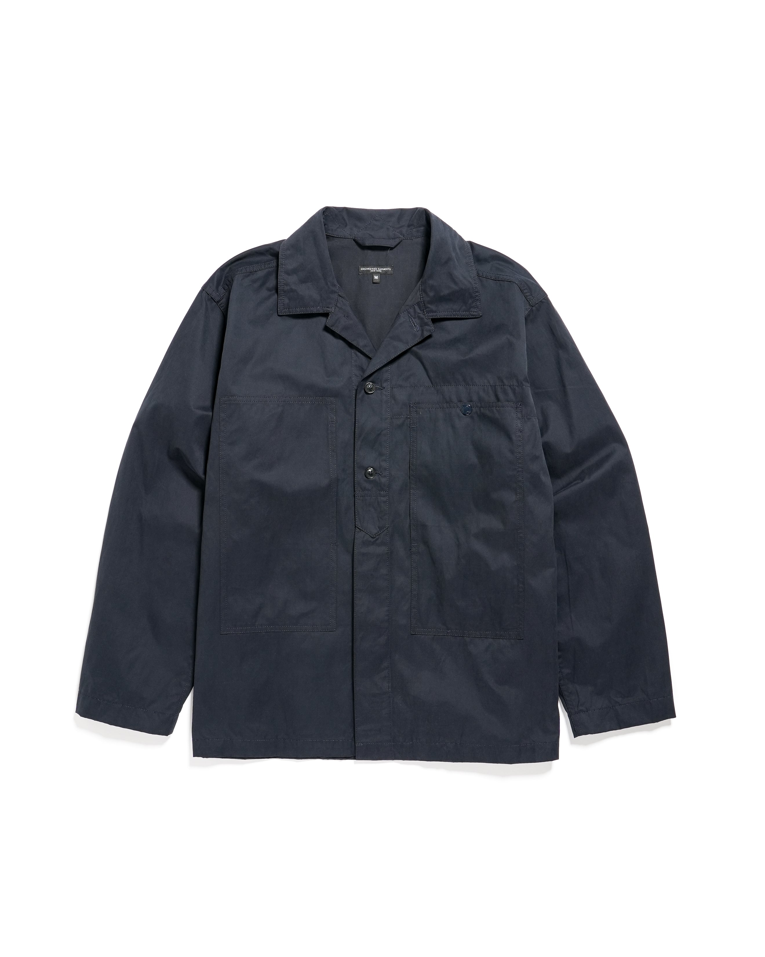 Fatigue Shirt Jacket - Dk. Navy PC Coated Cloth - NNY SP