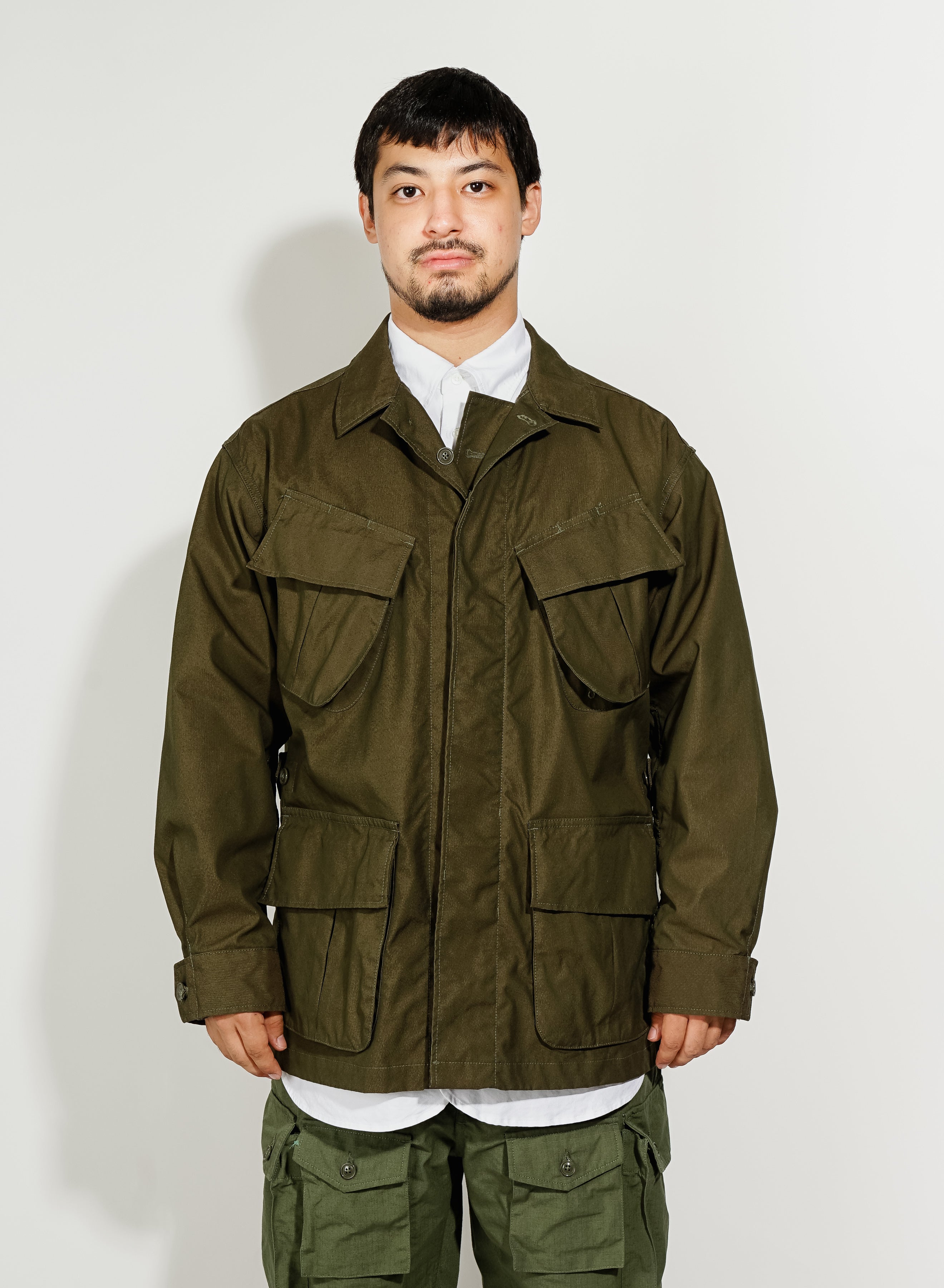 Jungle Fatigue Jacket - Olive CP Weather Poplin