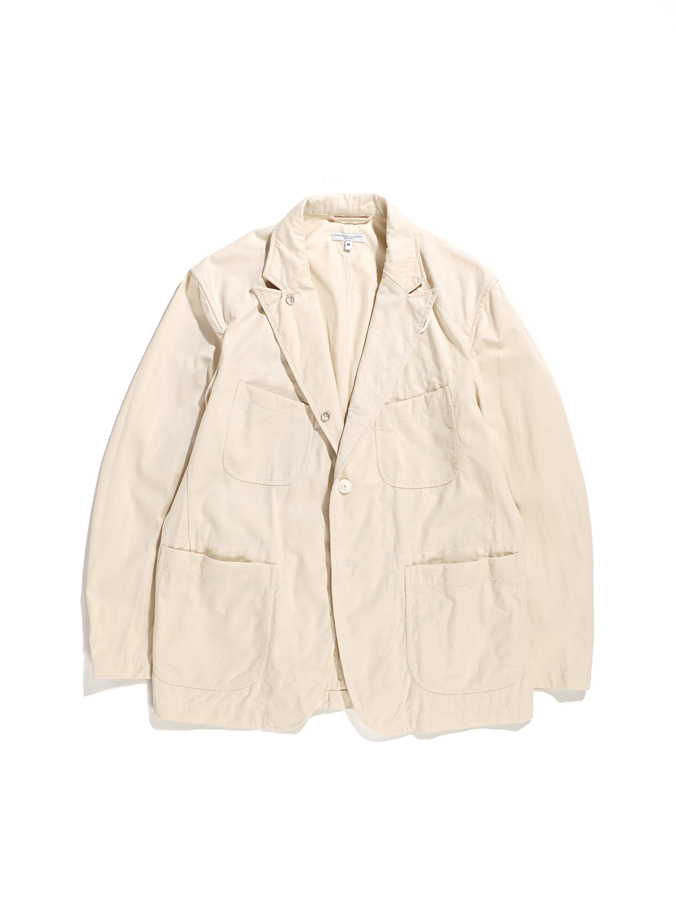 Bedford Jacket - Natural 6.5oz Flat Twill | Nepenthes New York