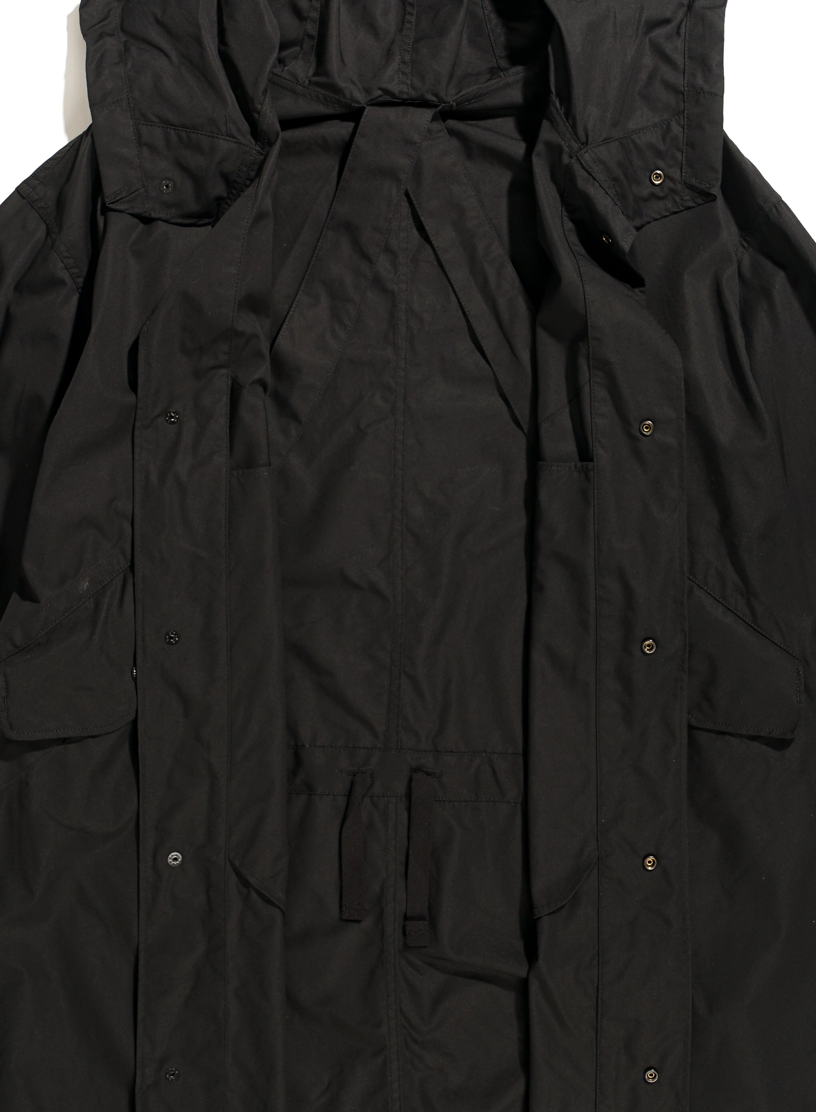 Highland Parka - Black Cotton Duracloth Poplin | Nepenthes New York