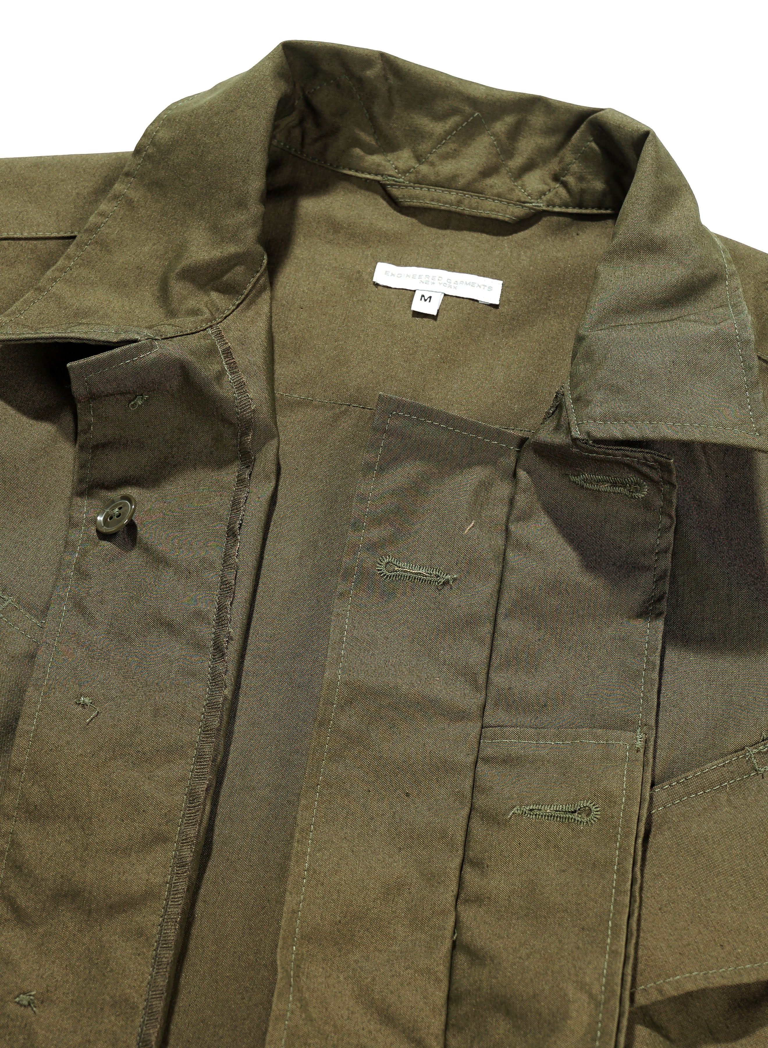 Jungle Fatigue Jacket - Olive CP Weather Poplin