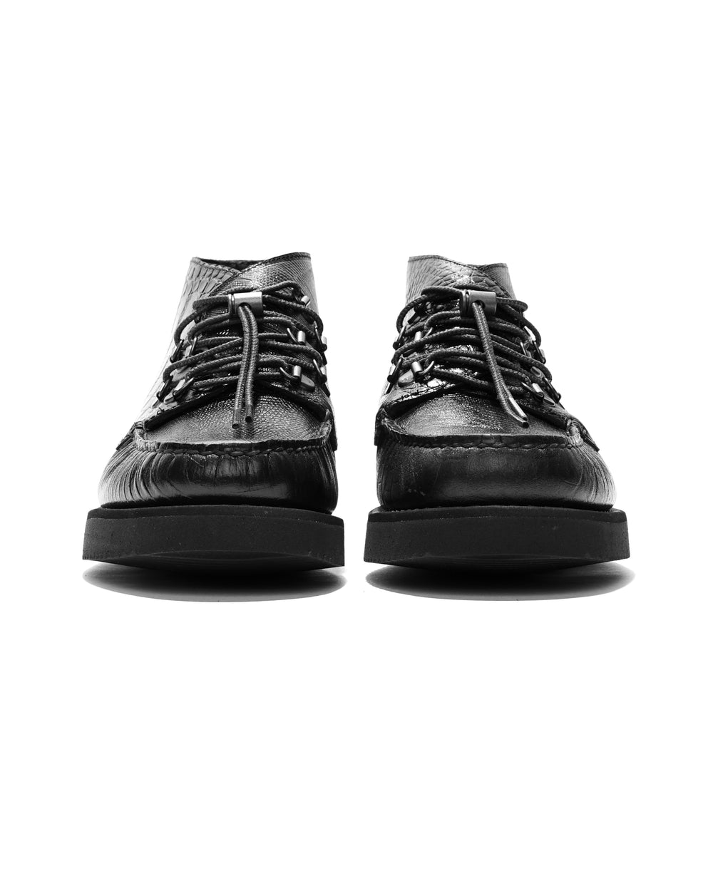 Overlap Mid Exotic - Stamped Black w/Vibram Sole | Nepenthes New York