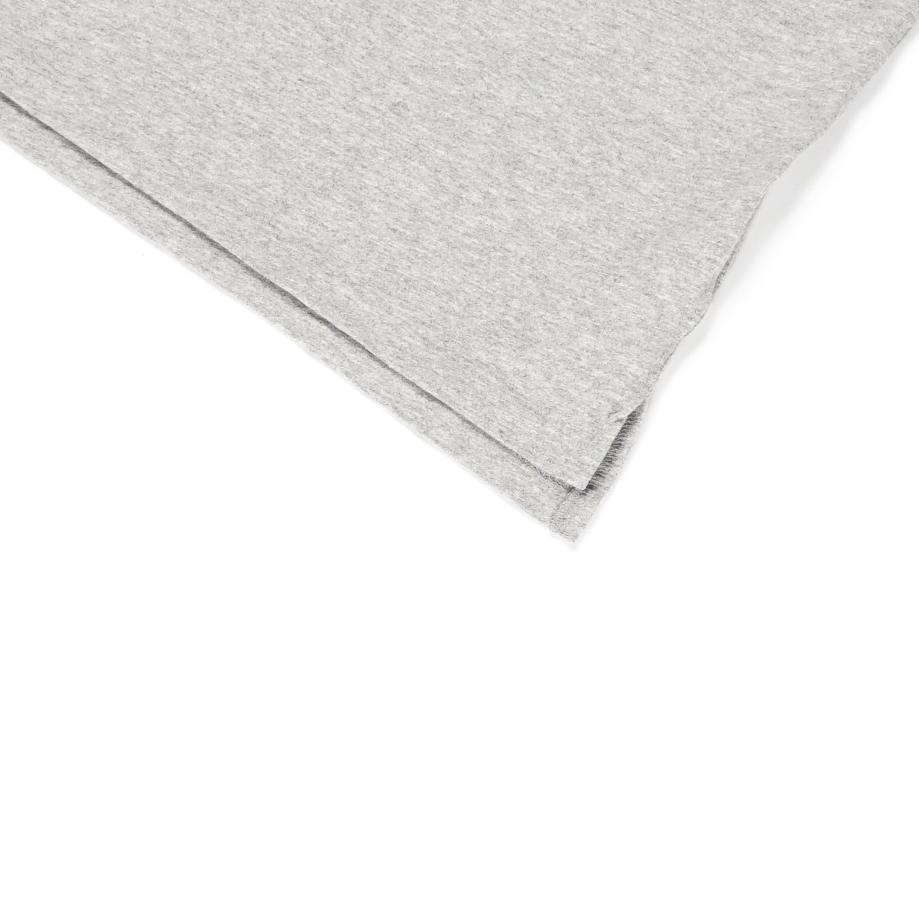 Plain Cross Crew Neck T-Shirt - Grey