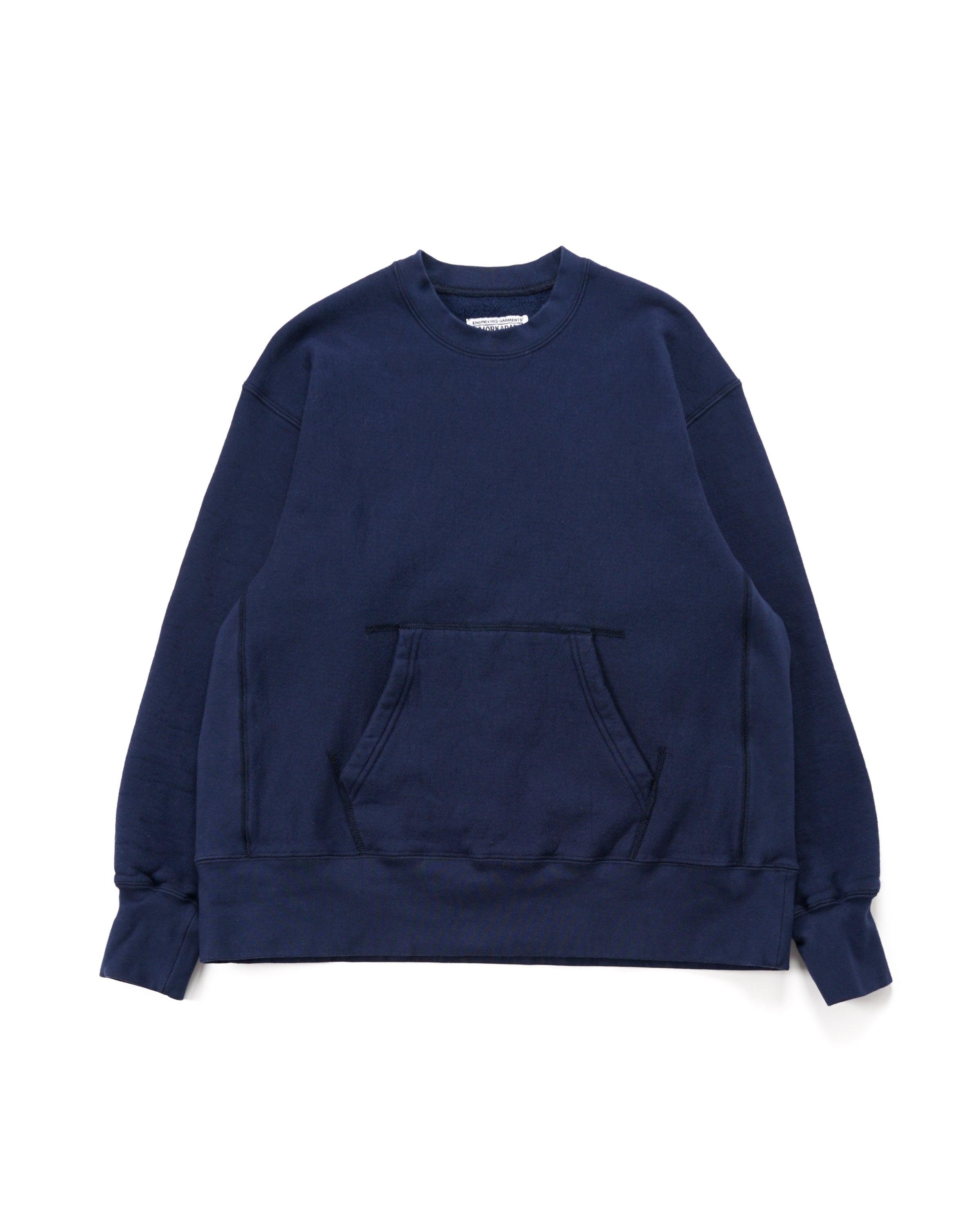 Utility Sweat Shirt - Navy 12oz Cotton Fleece
