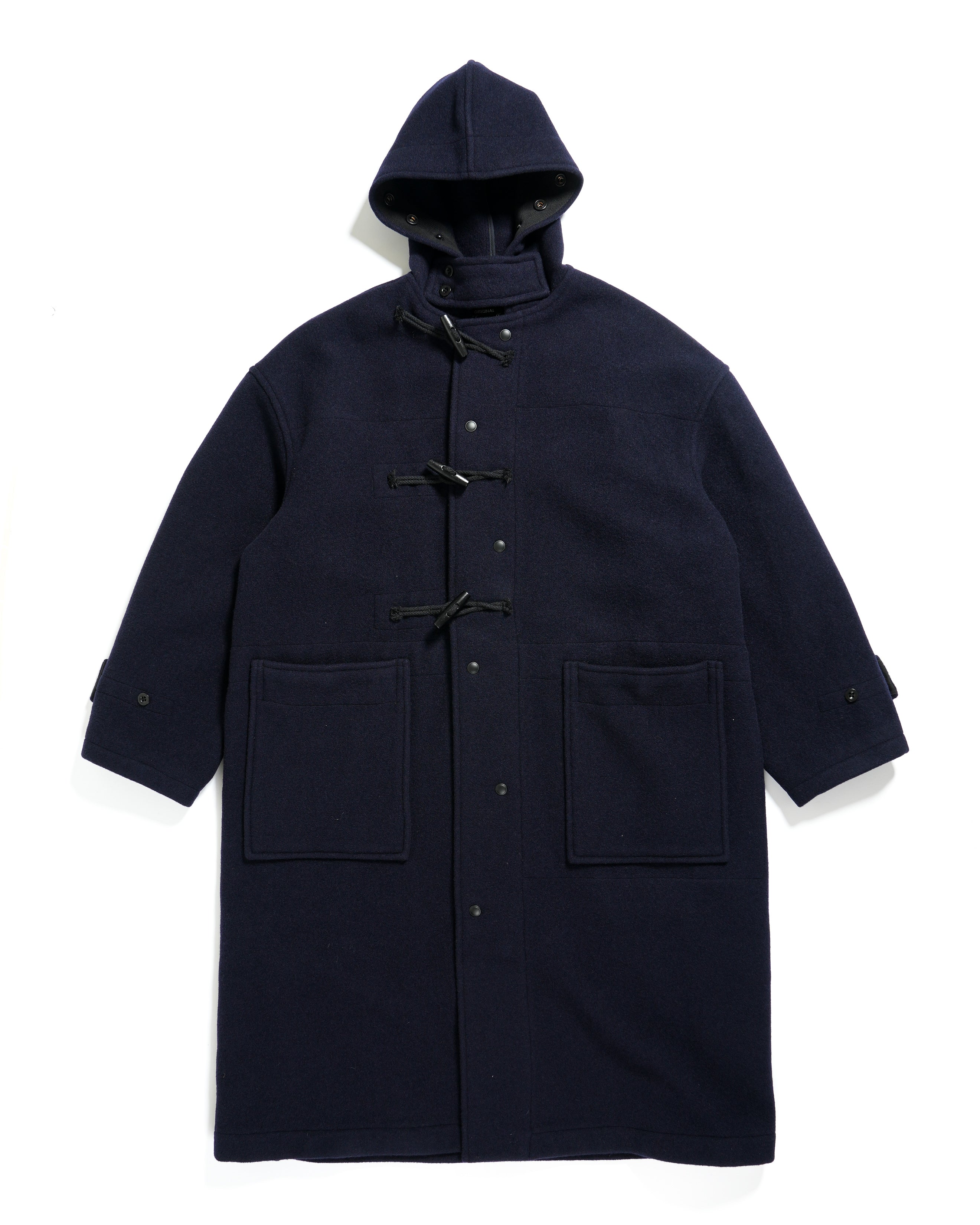 Side Vent Duffle - Navy