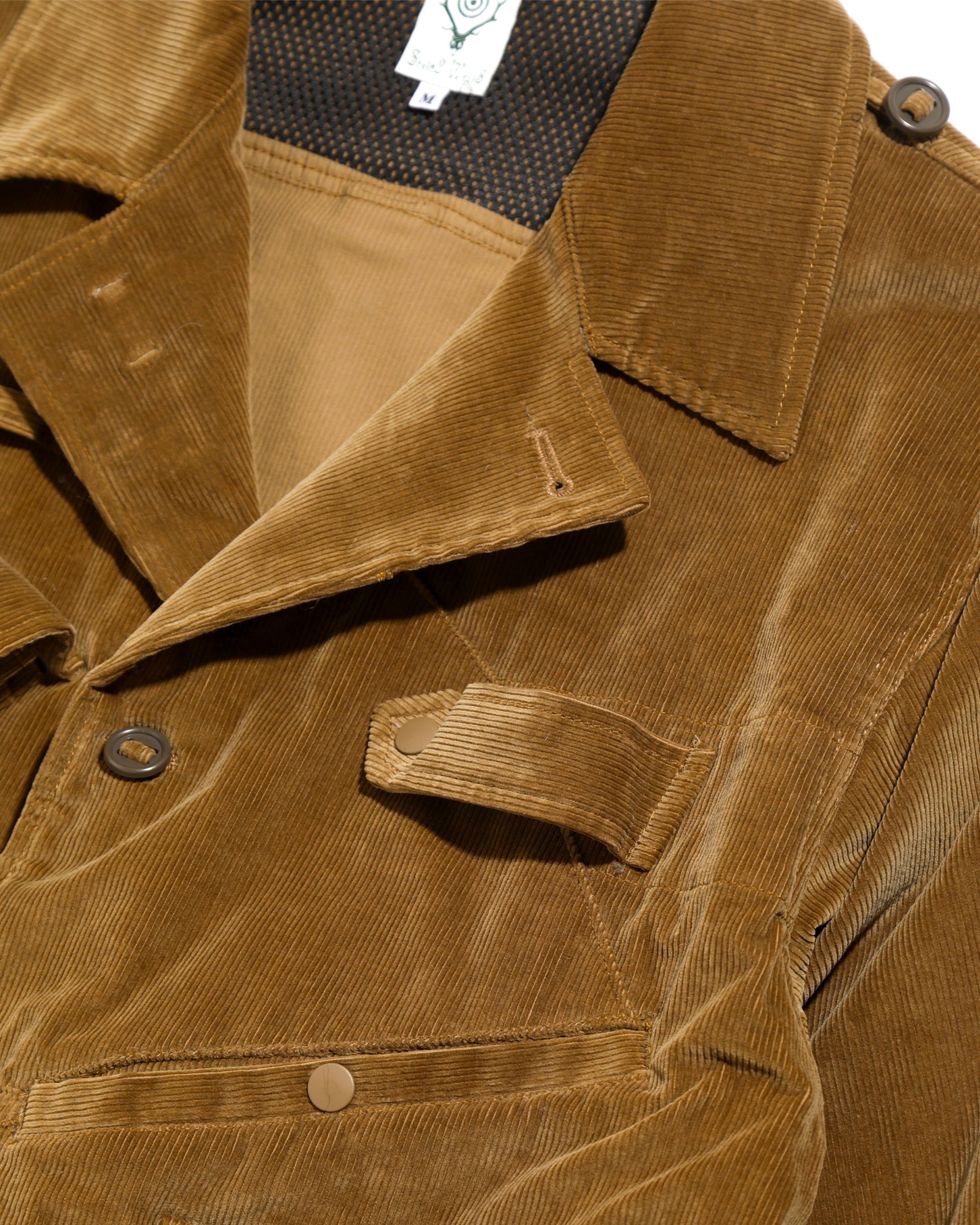 Tenkara Shirt - C/Pu 11W Corduroy - Khaki
