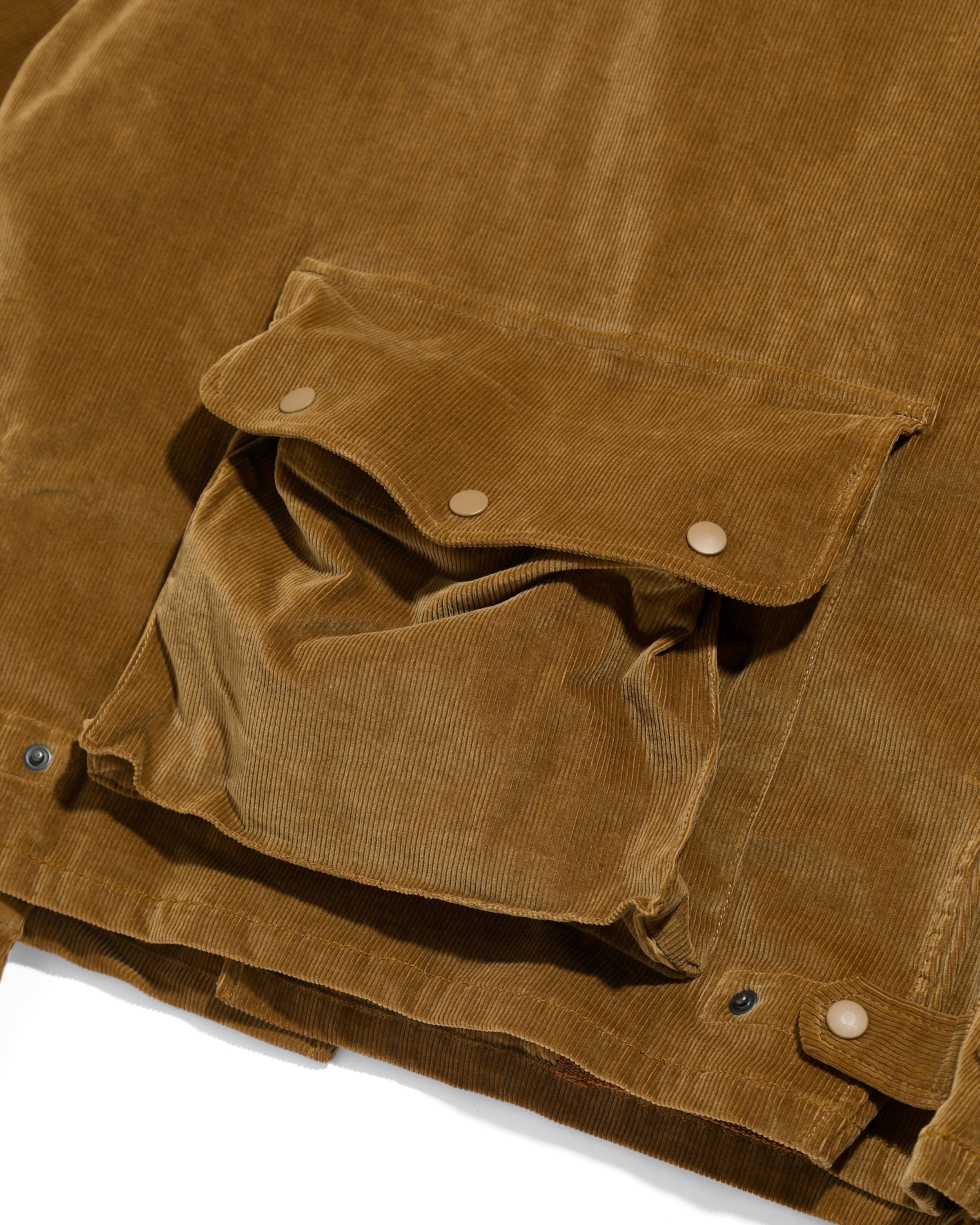 Tenkara Shirt - C/Pu 11W Corduroy - Khaki