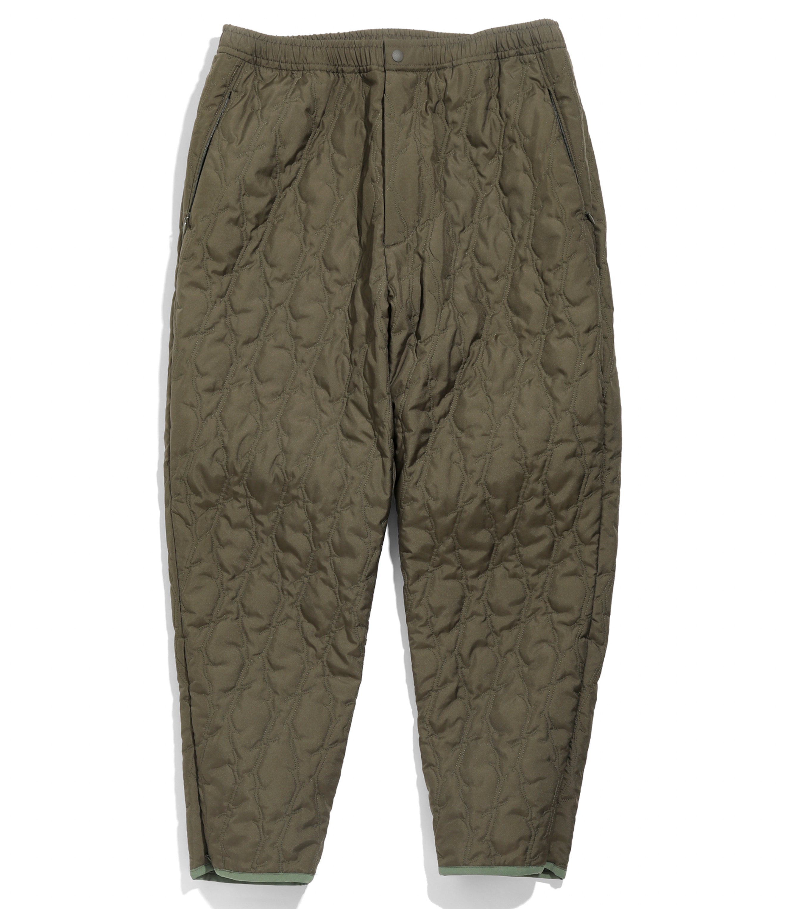 Quilted Pant - Olive - Deer Horn Qt.