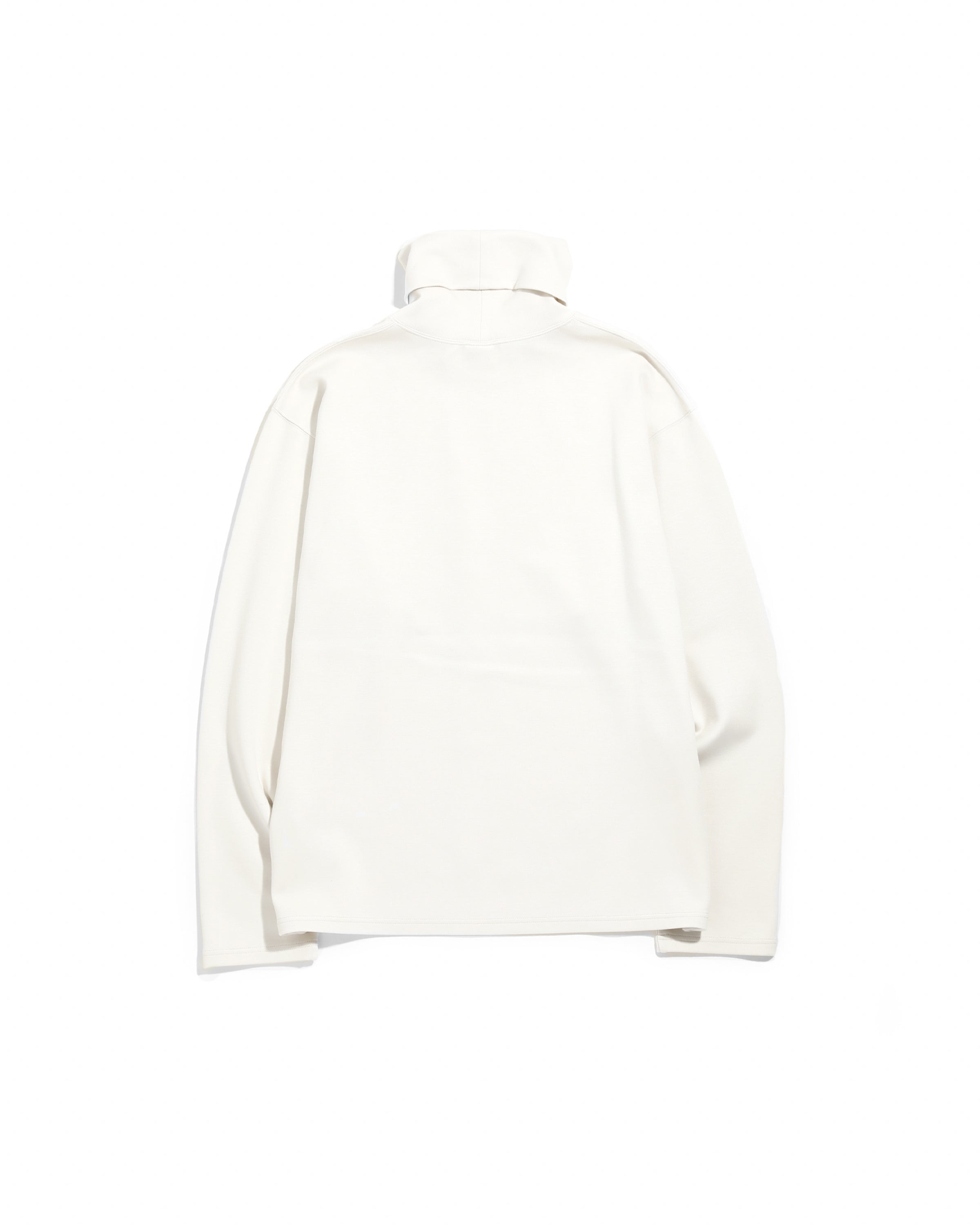 L/S Turtle Neck Tee - Ac/R/M/Pu Smooth Jersey - Off White