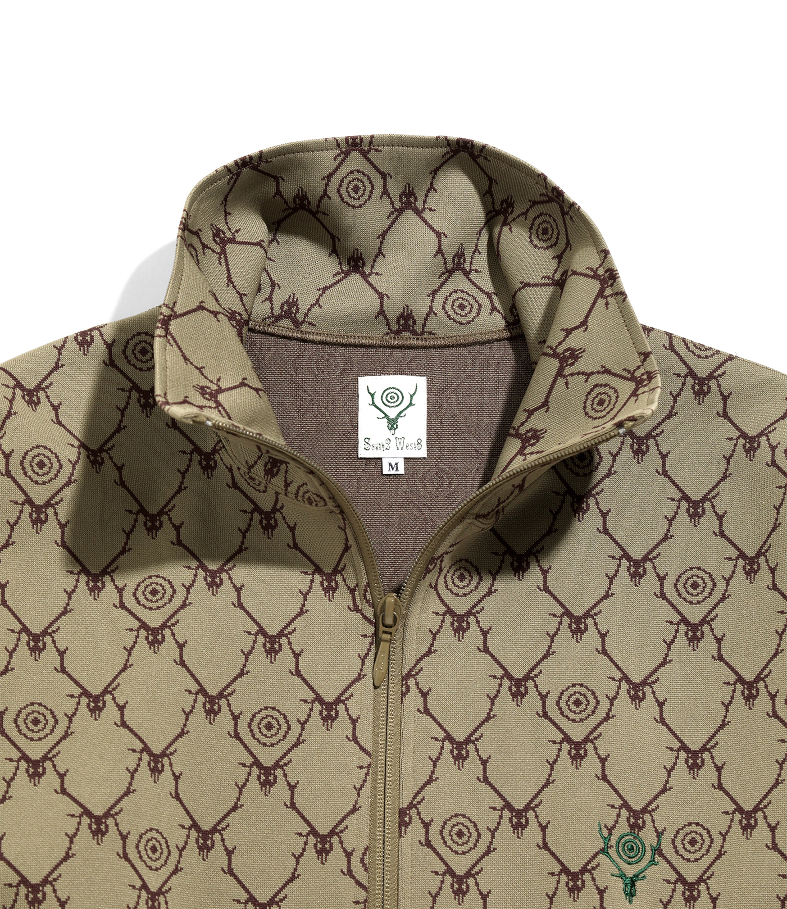 Trainer Jacket - Khaki - Poly Jq./Skull & Target