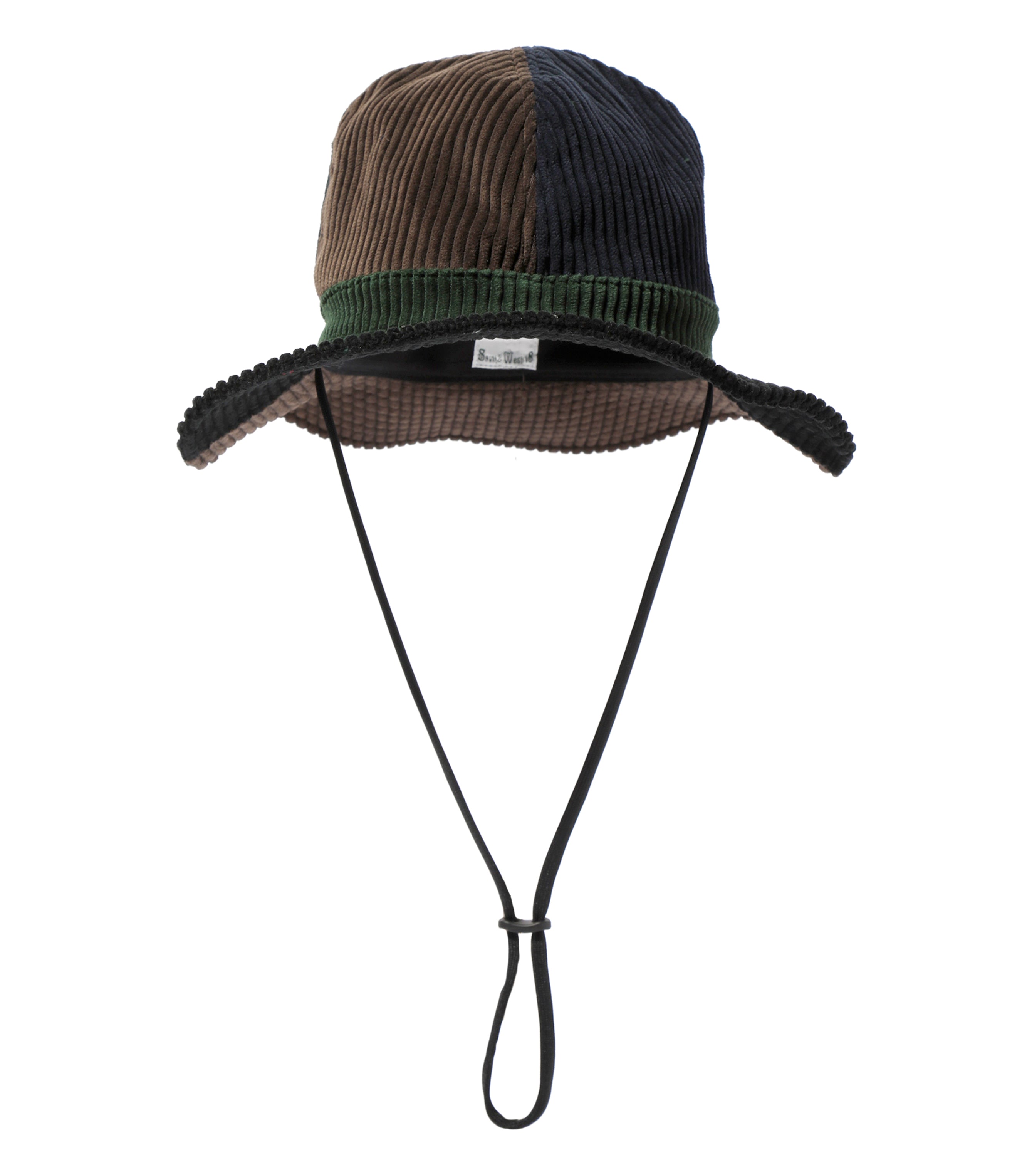Crusher Hat - Green/Brown - 5W Corduroy