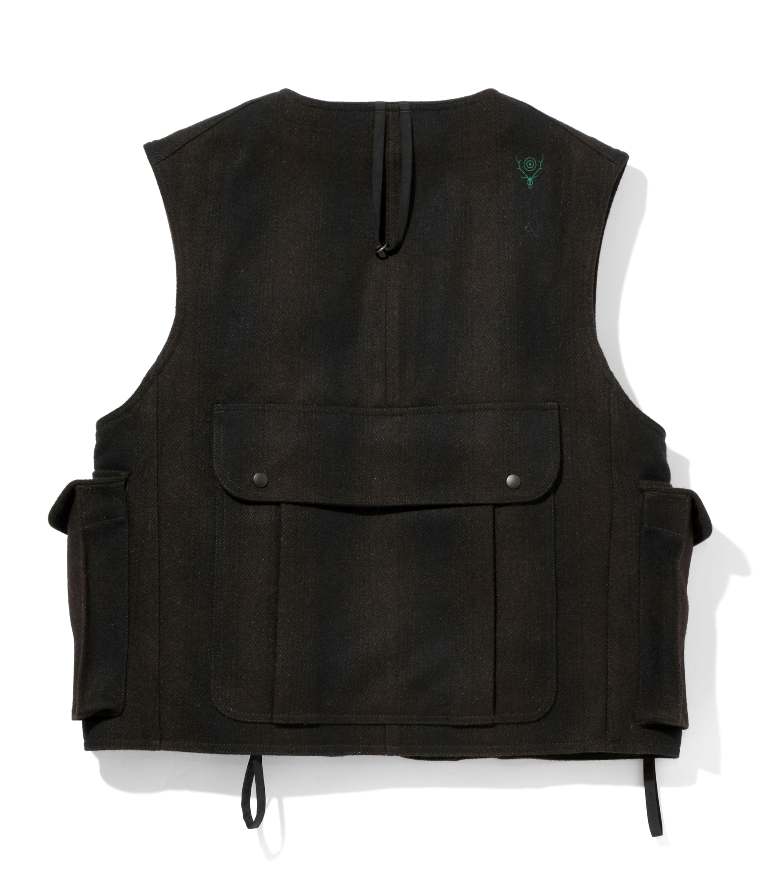 Tenkara Vest - Brown - W/Pe/Ap Buffalo Plaid
