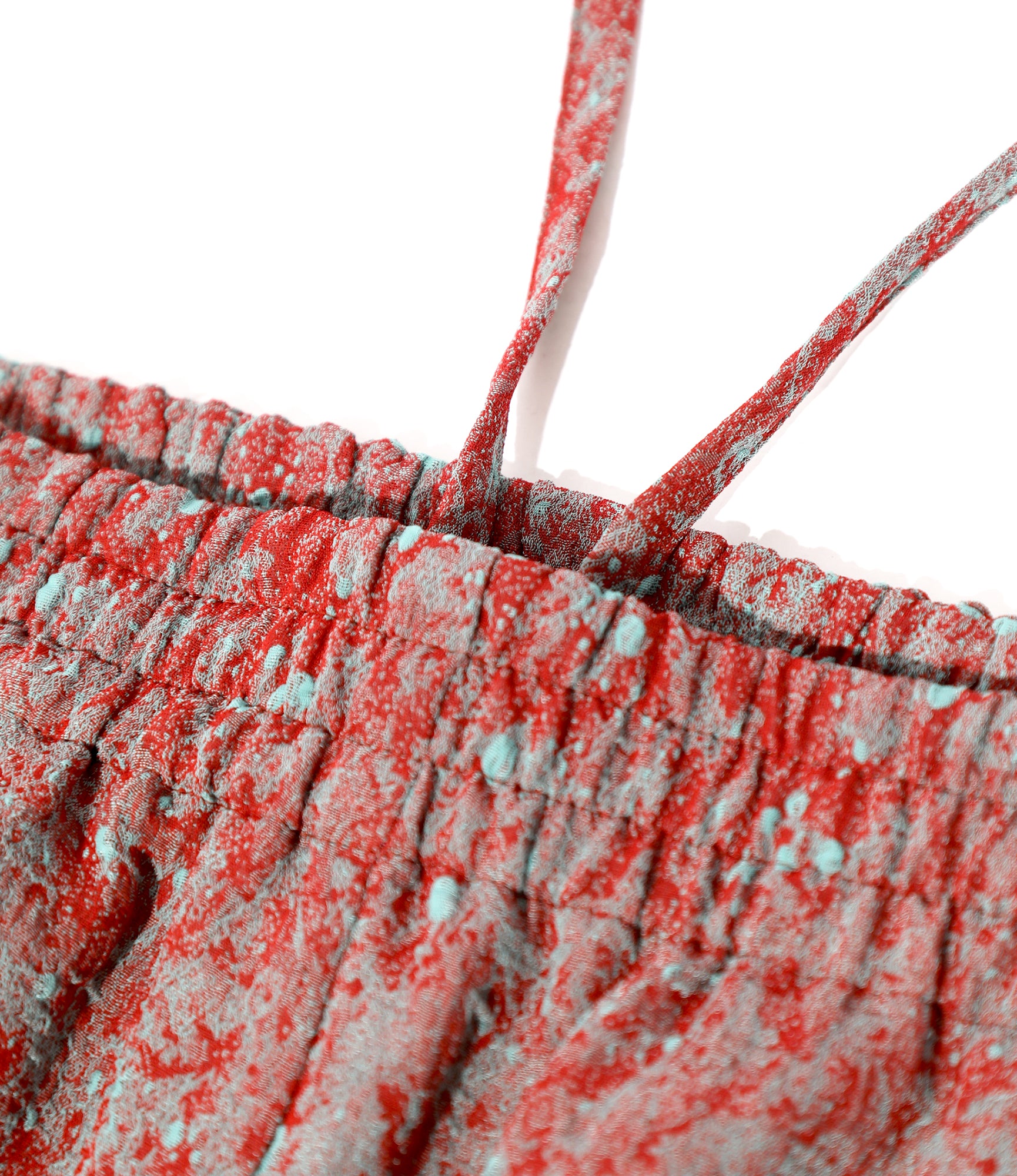 Basketball Short - Red - PE / R Abstract Jq. | Nepenthes New York