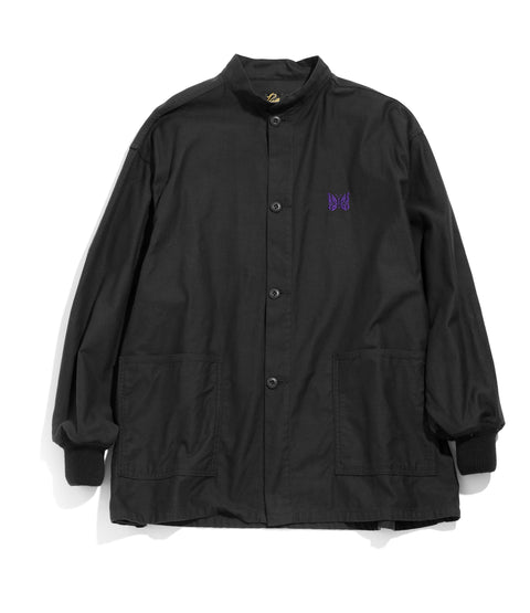 S.C. Army Shirt - Black - Back Sateen | Nepenthes New York