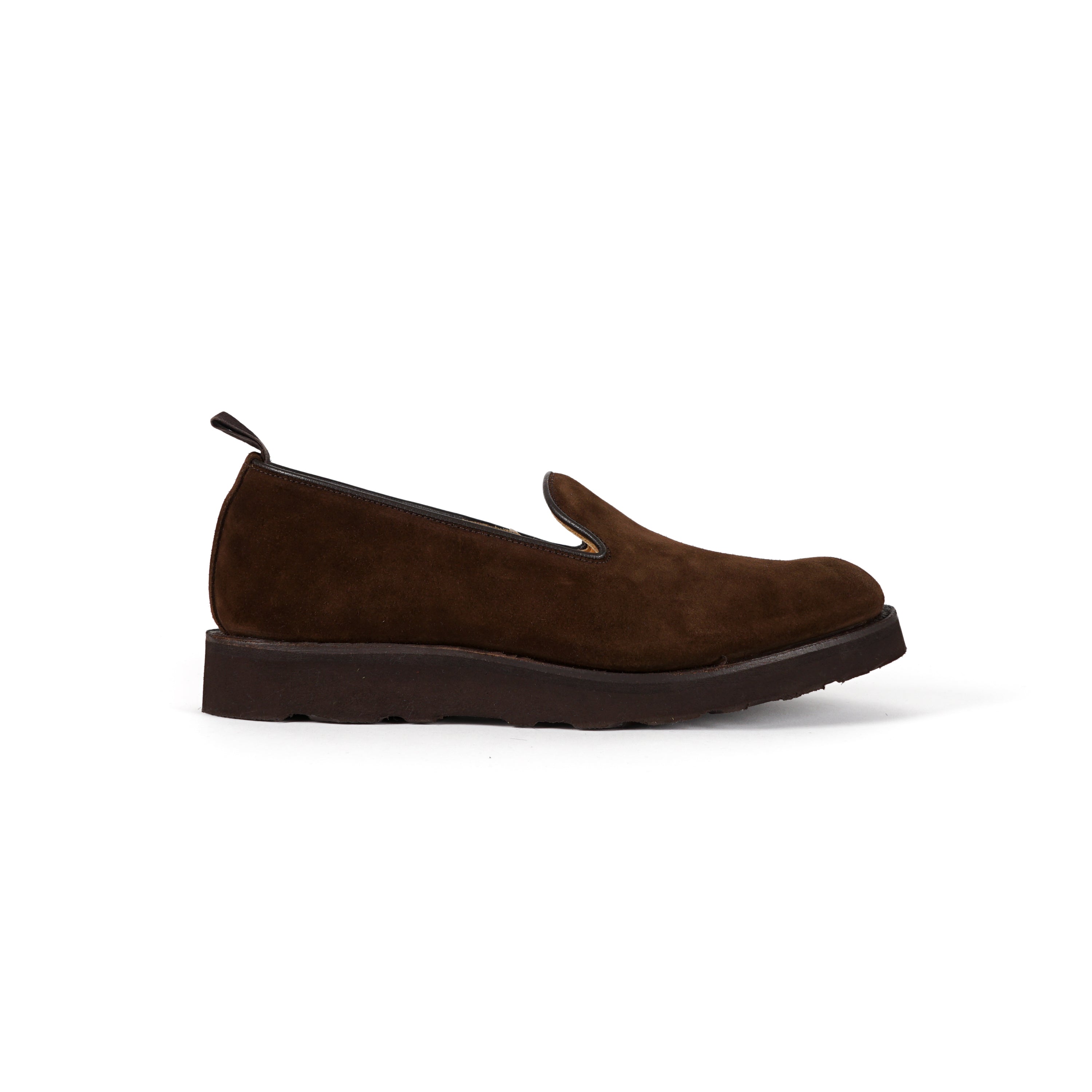Golf Loafer - Chocolate Suede