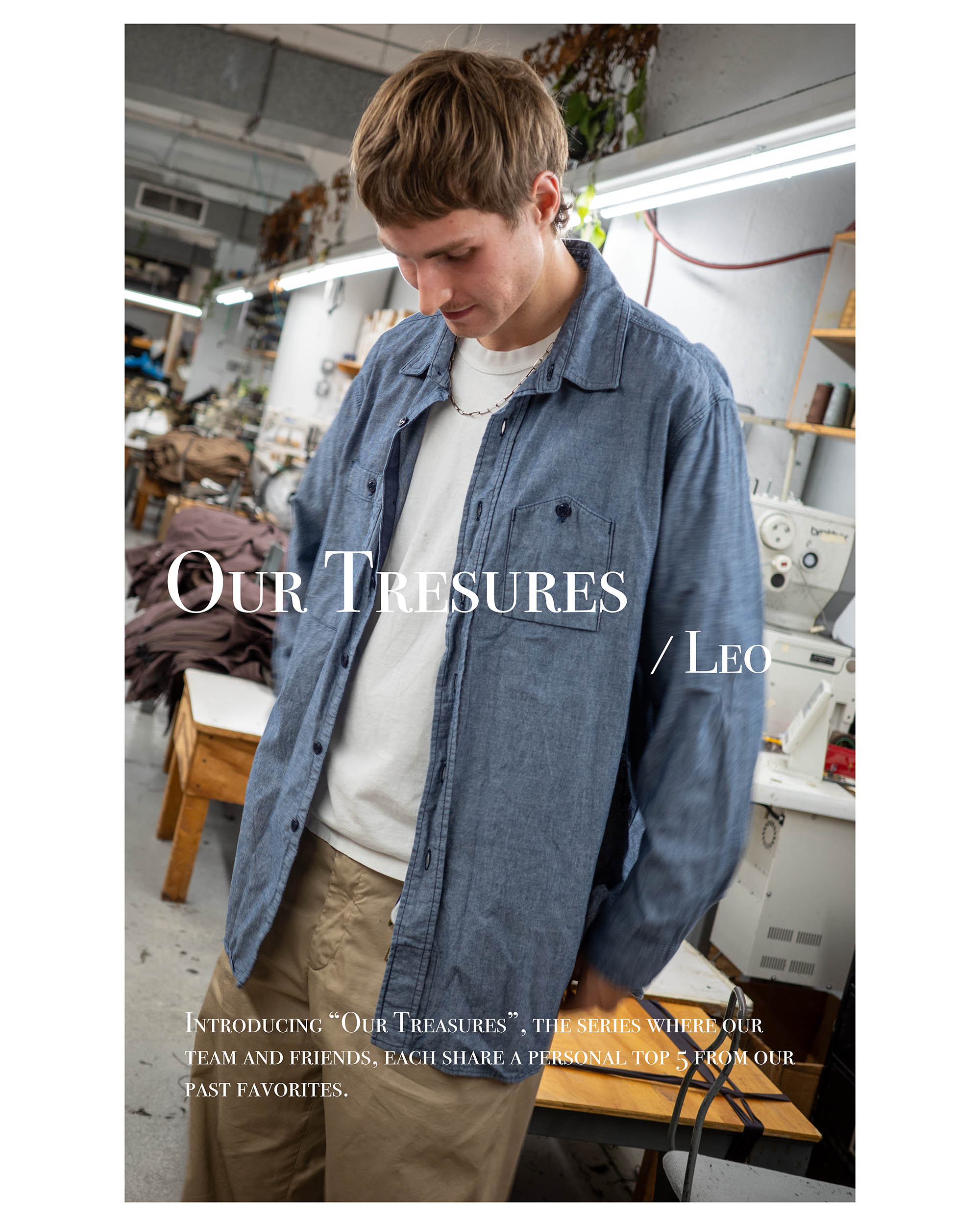 “Our treasure” – A personal top 5, selected by Leo